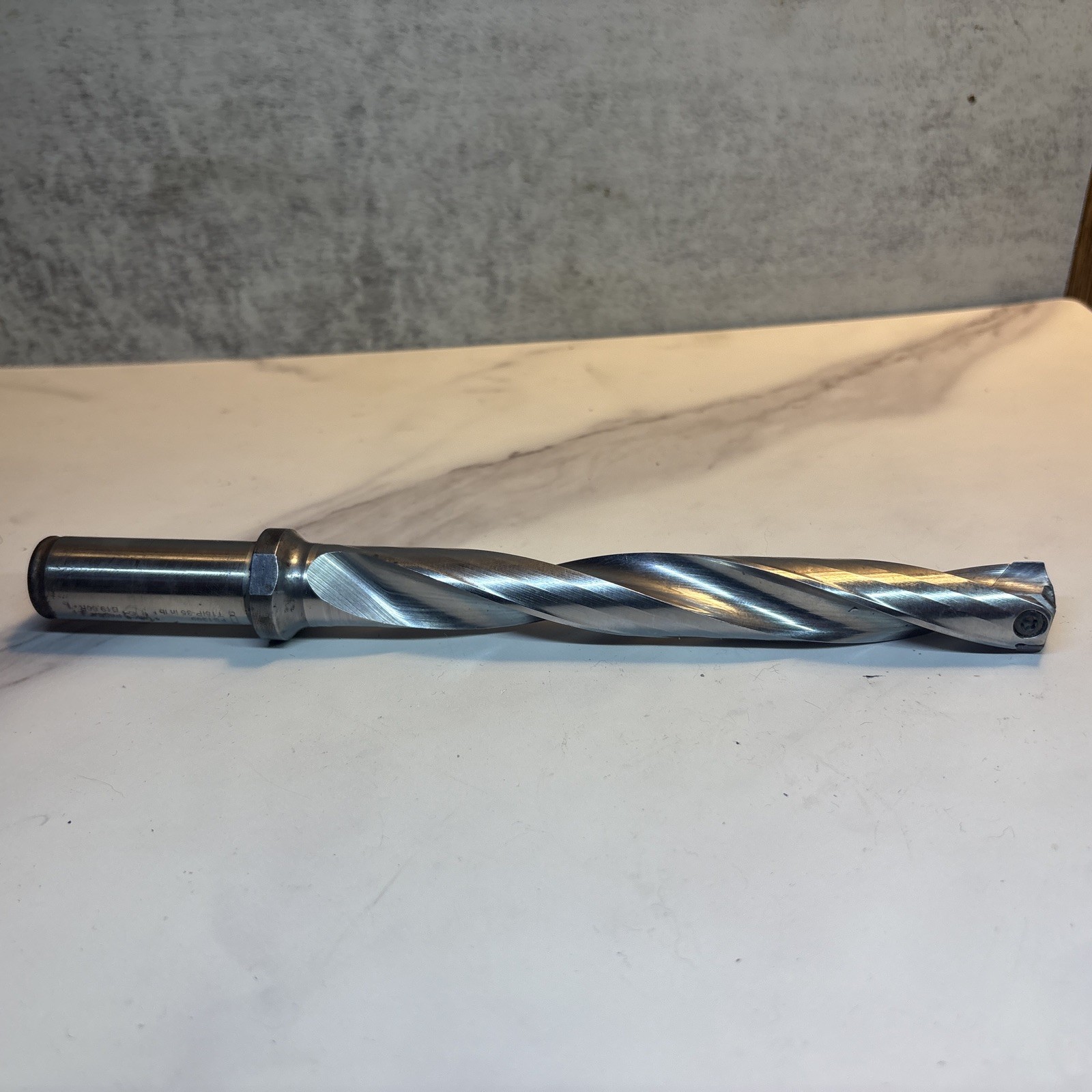 Walter Spade Drill, D4140.07-19.00F19-D, 3/4” Shank , 6” Max Depth.