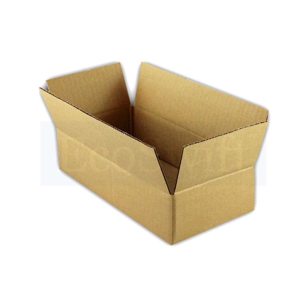 1-100 9x6x4 “EcoSwift” Cardboard Packing Mailing Shipping Corrugated Box Cartons