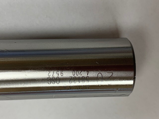 20.0 mm 4 FLUTE SINGLE END COBALT END MILL – W/ 3/4″ SHANK OSG #5813200