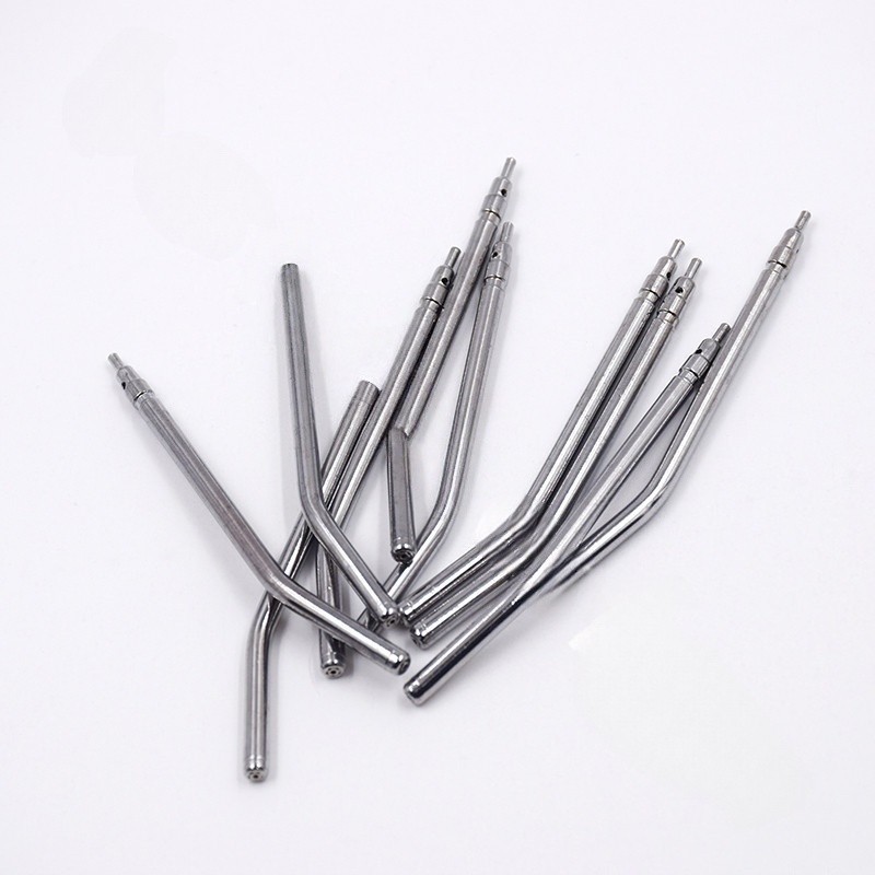 50 Pcs Dental Air Water Triple 3-Way Spray Syringe Metal Spray Nozzle Tips