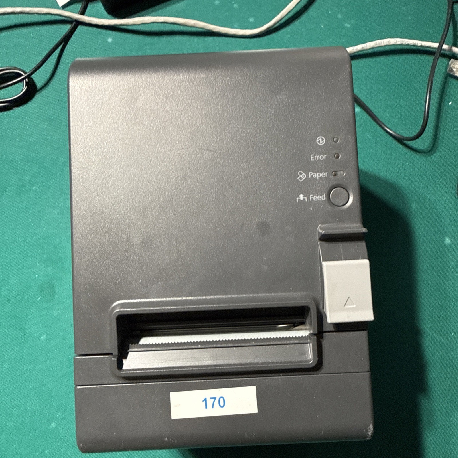 Epson TM-T20II Receipt Printer – Direct Thermal – USB – Black
