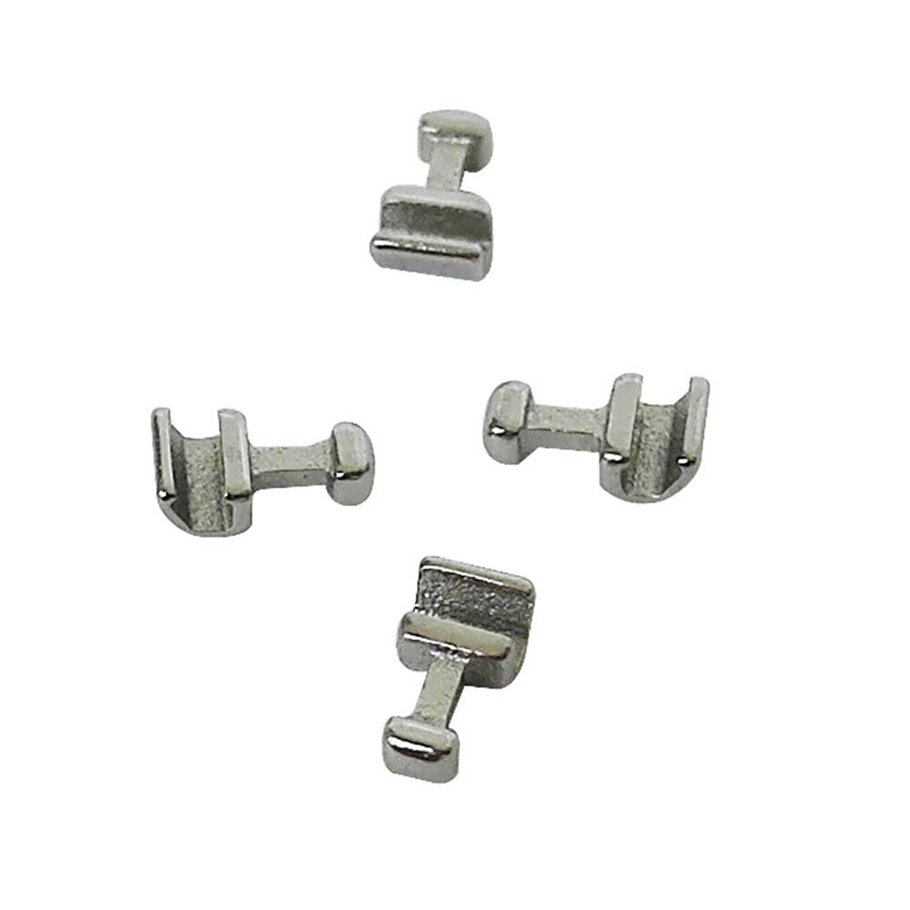 50/100/200pcs Dental Crimpable Stainless Orthodontic for Arch Wire Hook T Shaped
