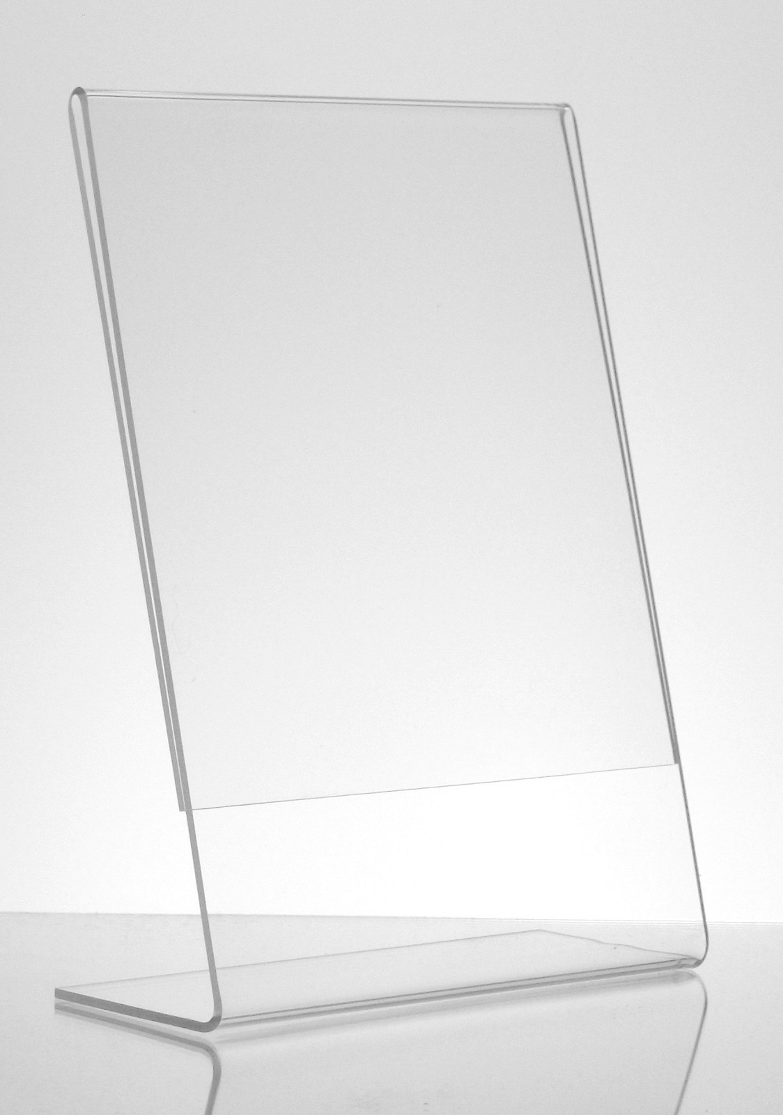 Dazzling Displays 10 Acrylic 4″ x 6″ Slanted Picture Frame Holders