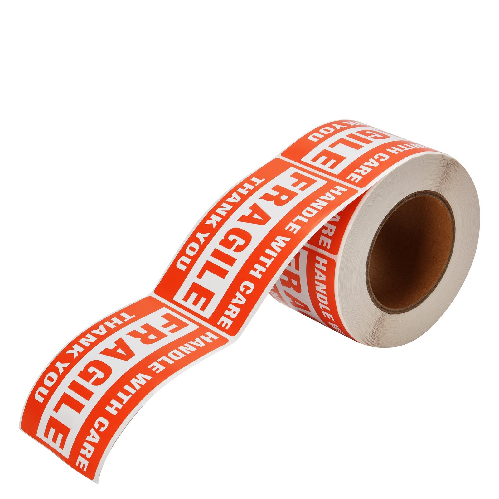 1000 Large 3″x5″ Handle with Care Thank You Fragile Shipping Labels Stickers