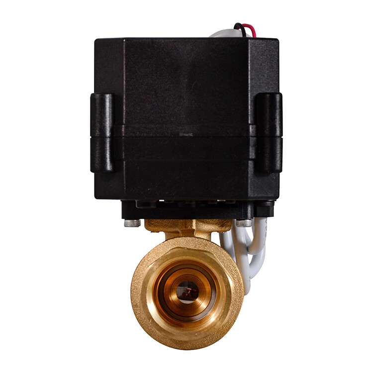 3/4″ 9-24V AC/DC Motorized Electric Ball Valve 9 12 to 24 Volt Slow Close 2 Wire