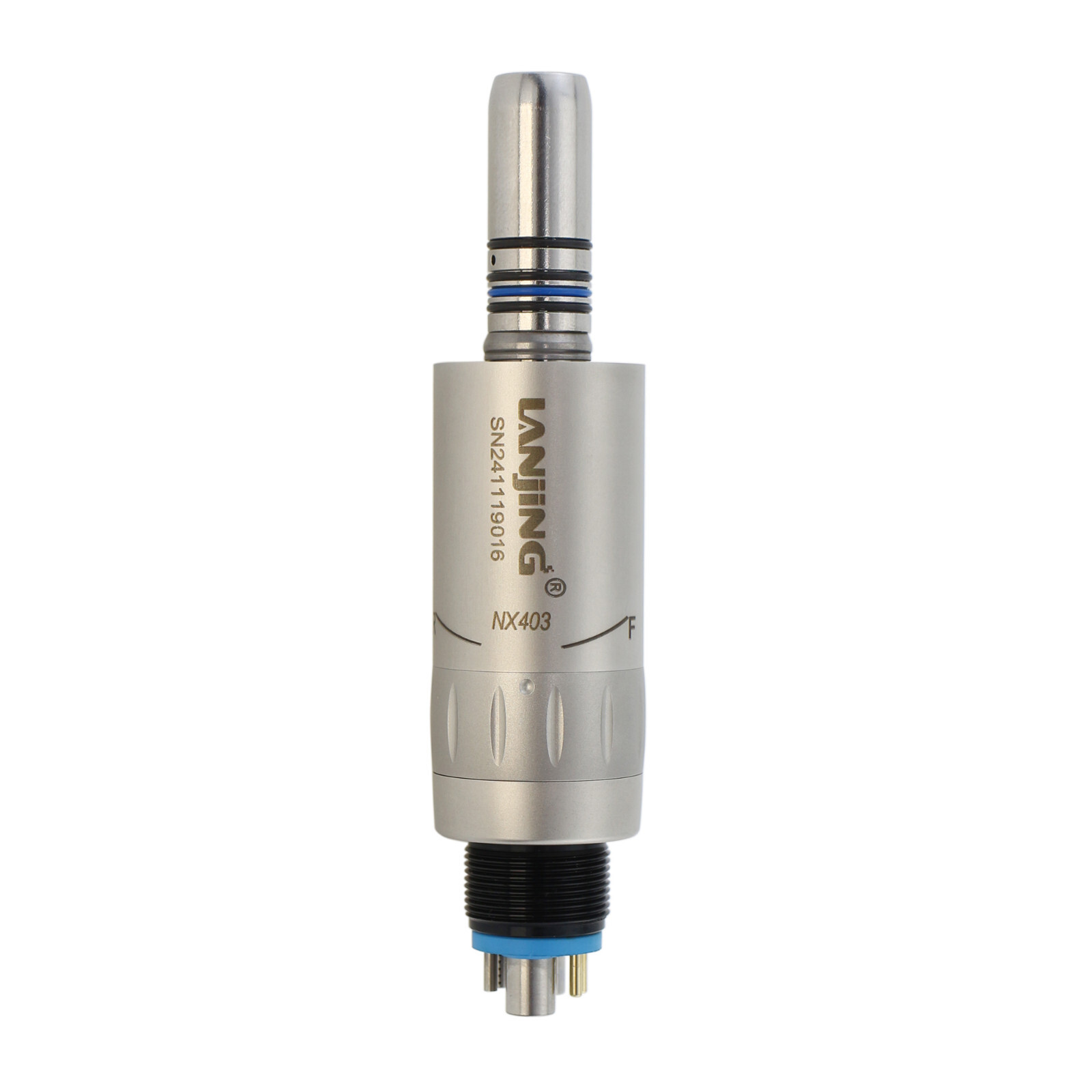 Dental Slow Speed Handpiece Air Motor 6 Hole LED Mini Inner Water Single Spray