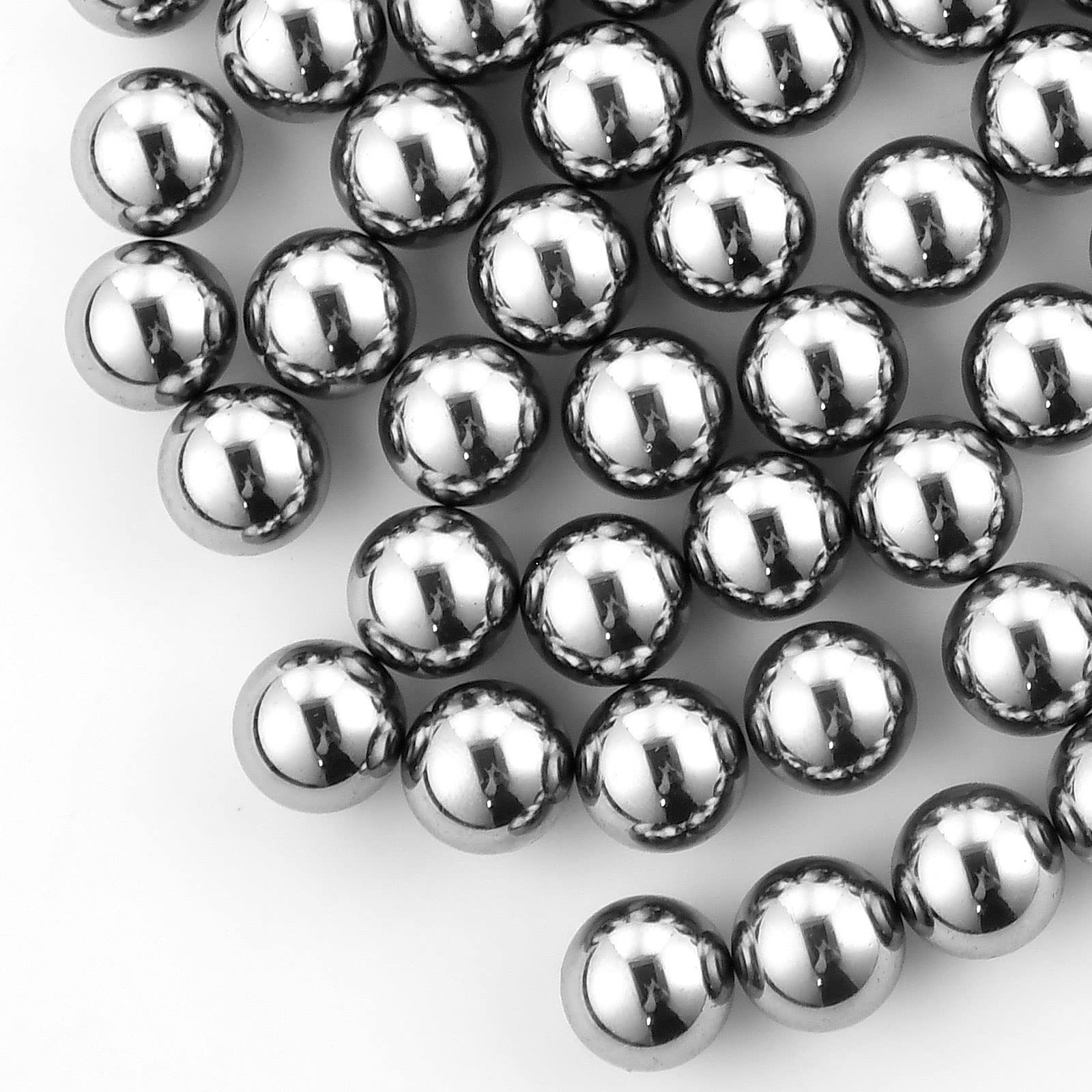 (25PC) 1/4 Inch Precision Stainless Steel Ball Bearing, Chrome Steel Bearing …