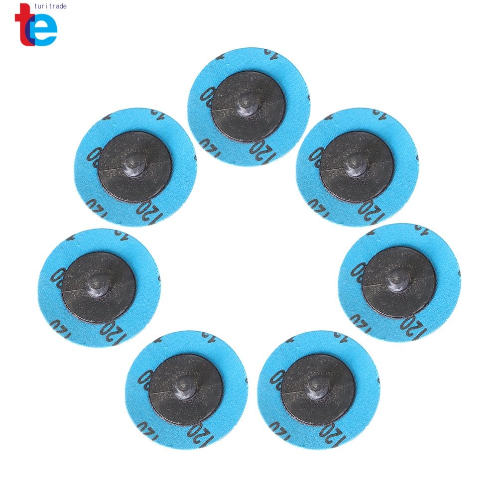Quick Change Sanding Disc 2″ Roll Lock Die Grinder 36 60 80 120 240 Grit 51 Pack