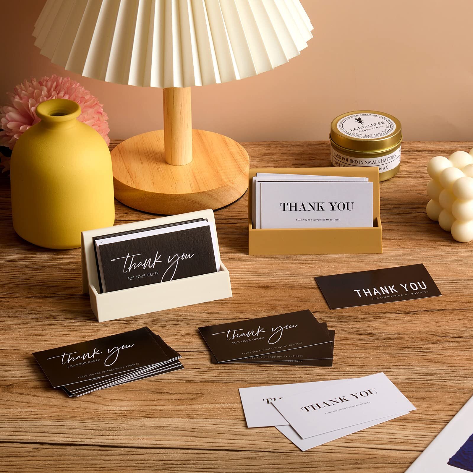 120 Mini Thank You for Your Order Business Cards Shopping Purchase Thanks Greeti