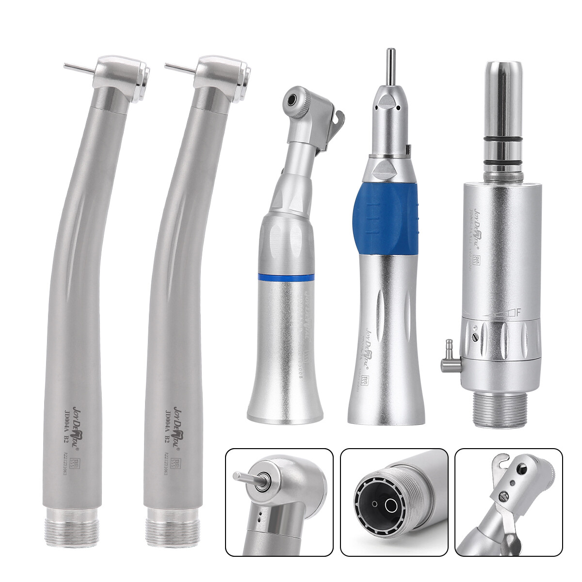 Dental PANA MAX High and Low Speed Handpiece Contra Angle Air Motor 2Holes