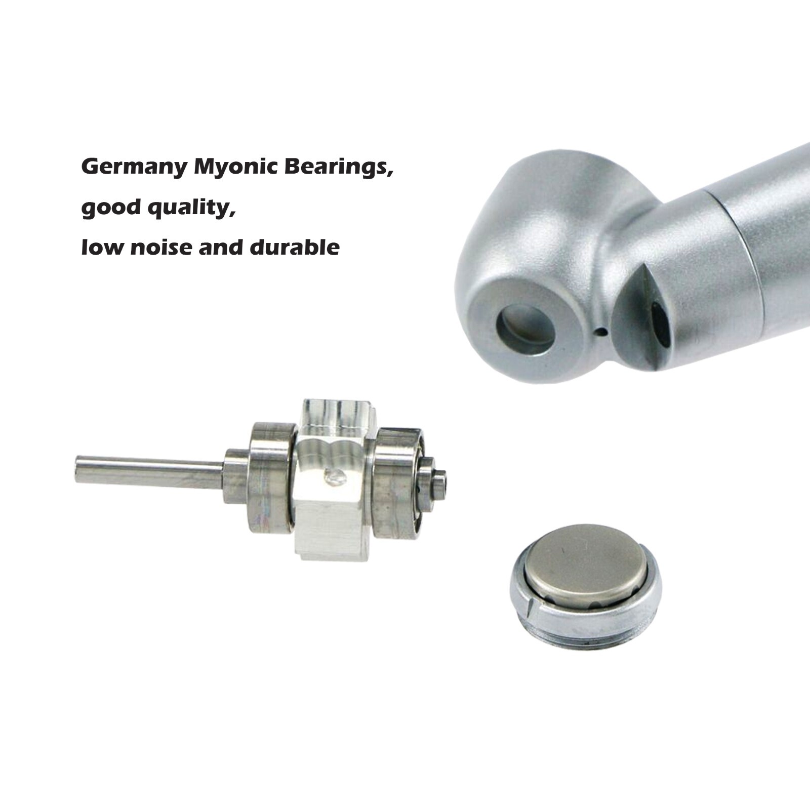 COXO Dental 45° LED High Speed Fiber Optic Handpiece Turbine MULTiflex Coupling