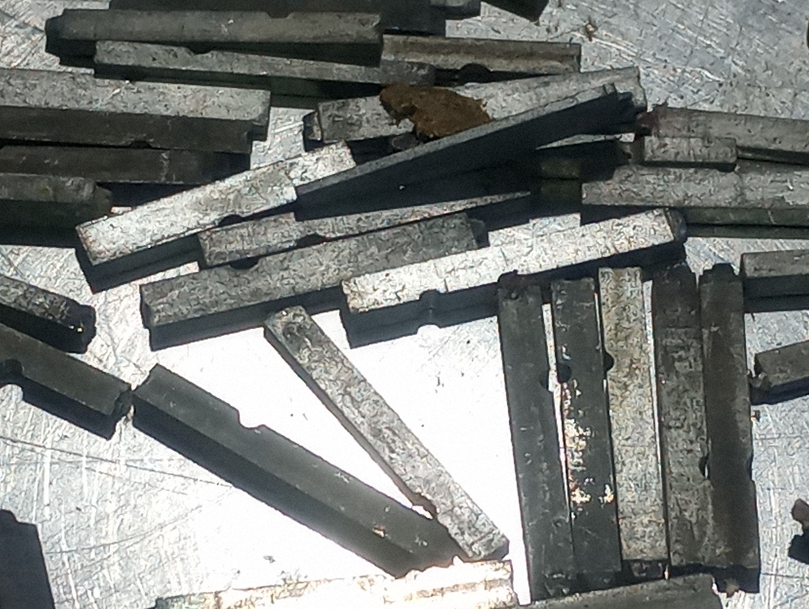 1000+ Pieces Mixed Lot Antique Letterpress Print Type Letter/Number Set Typeset