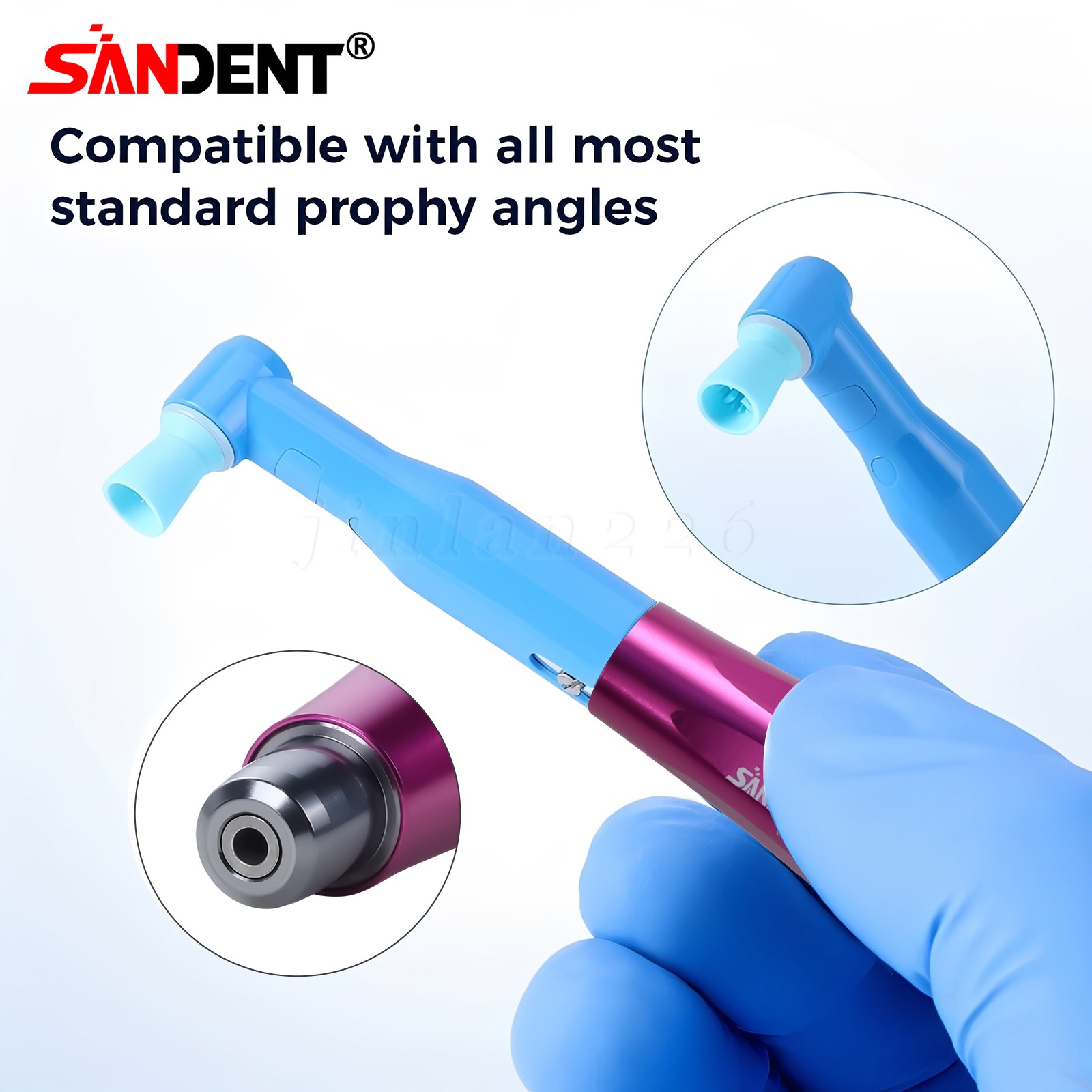 Dental Diamond Burs Cups Composite Polishing Kit for Low Speed Handpiece RA HP