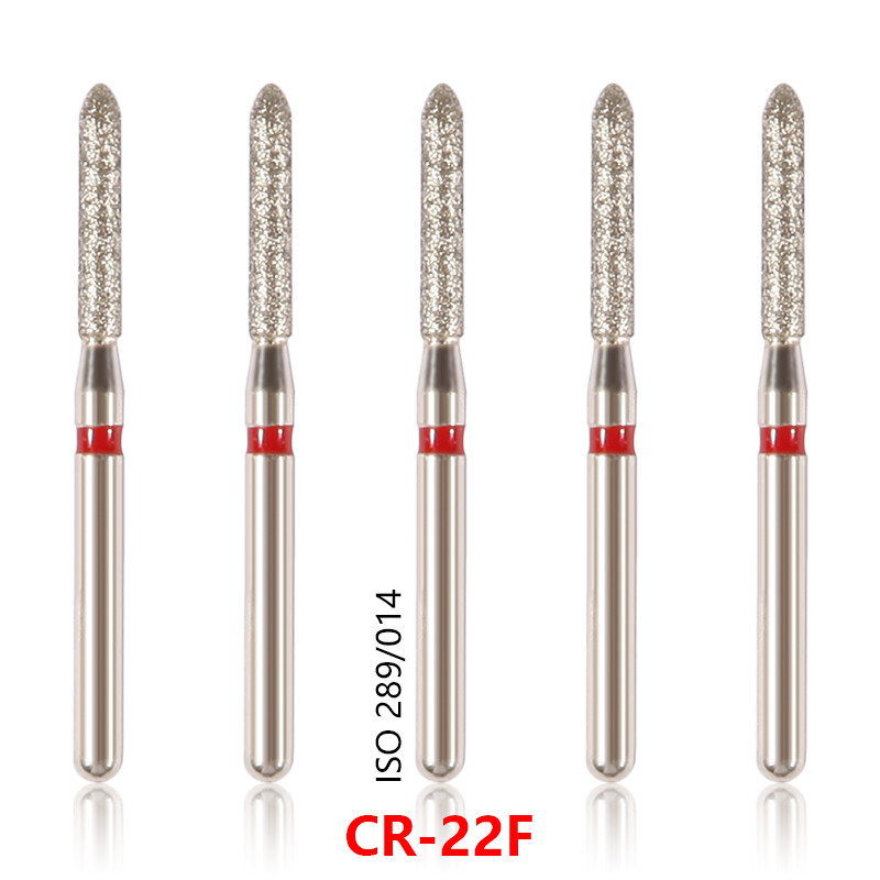 100x Brocas de fresa de diamante para dentista dental Taladro FG 1,6 mm 20 OEM