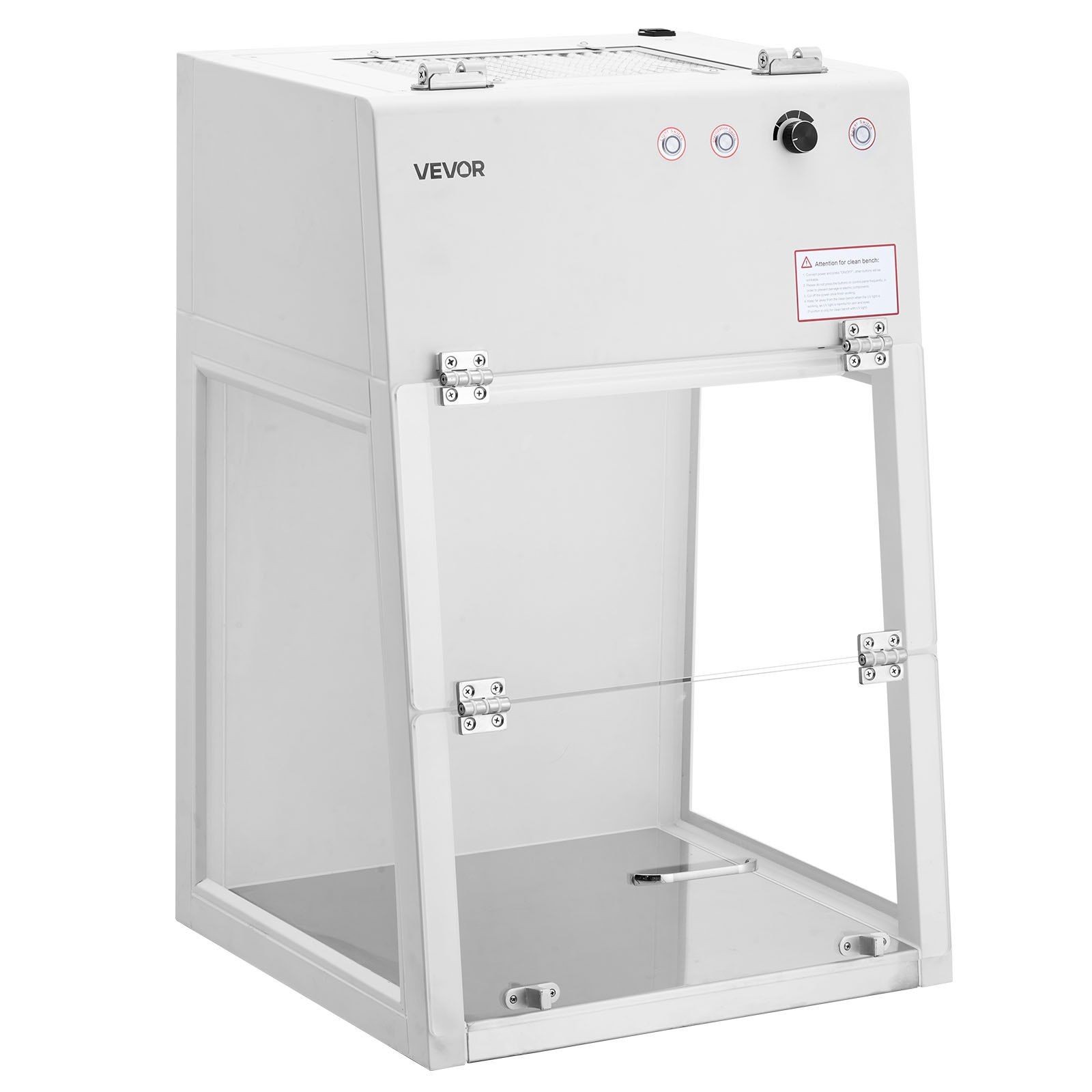 Desktop Laminar Flow Hood, ISO 5 Clean Room, HEPA-14 Filter, 65dB Quiet