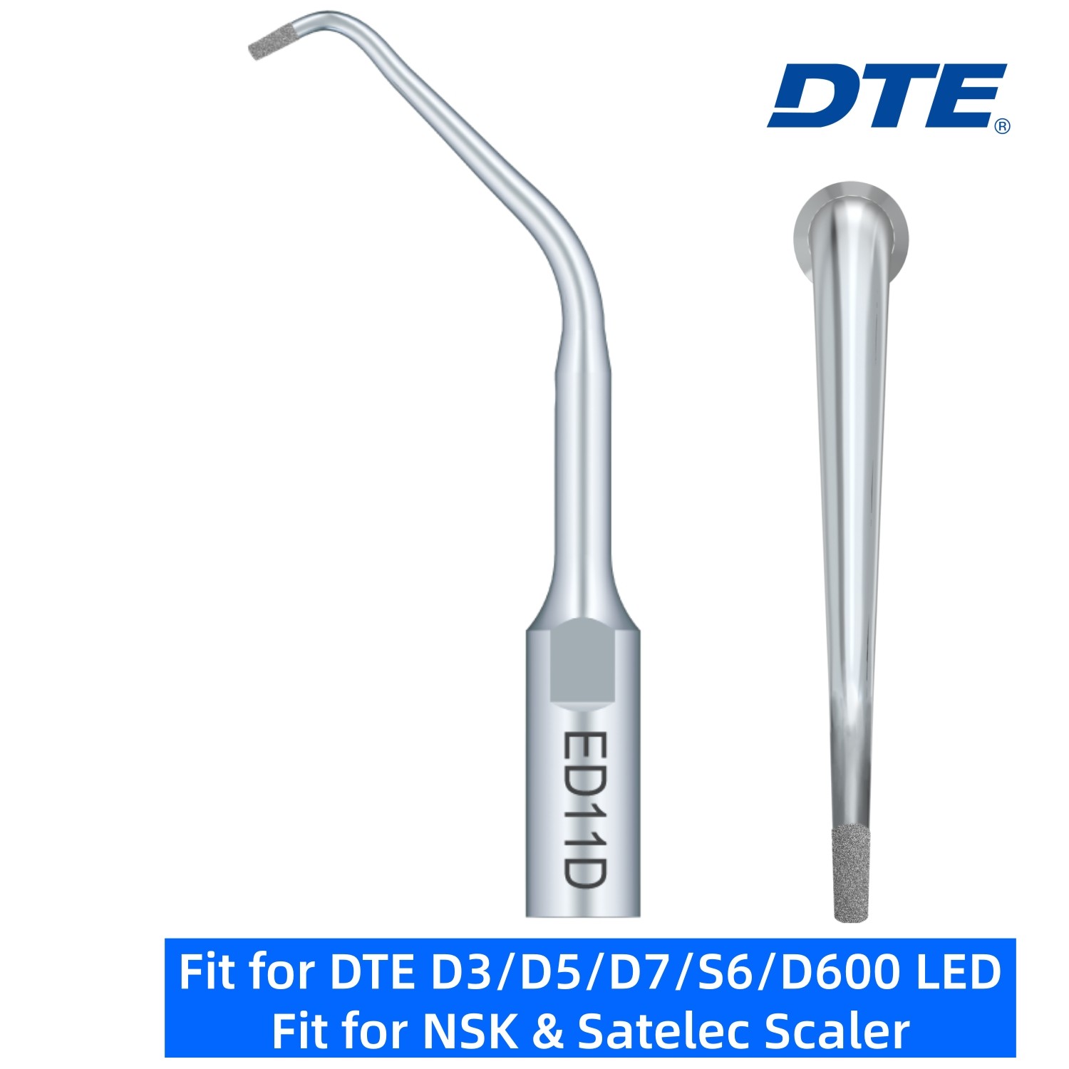 Woodpecker DTE Dental Ultrasonic Scaler Tips GD1 GD3 GD5 PD1 ED1 PD4 GD2 ED15