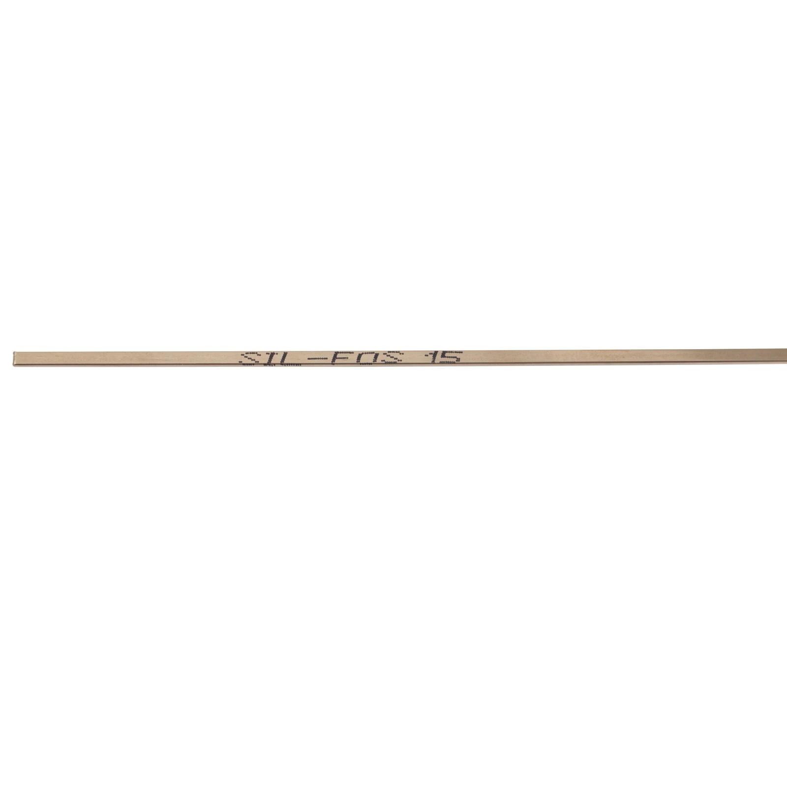 Lucas Barzing Alloys 15% Sil-Fos 15, Silvaloy, .125in x .050in x 20in x 7 Rods