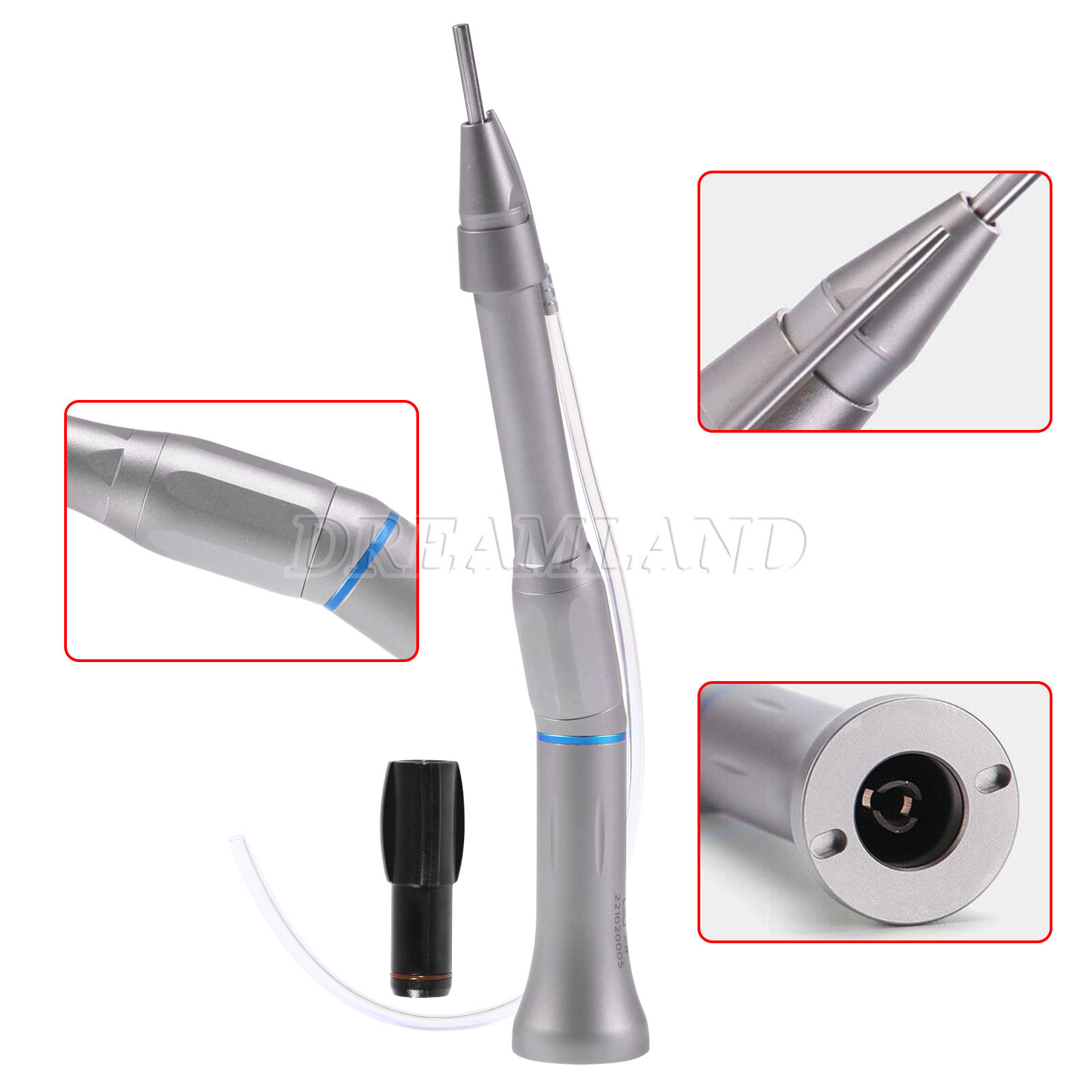 Dental 20 Degree Straight 1:1 Direct Drive Surgical Operation Contra Angle uk