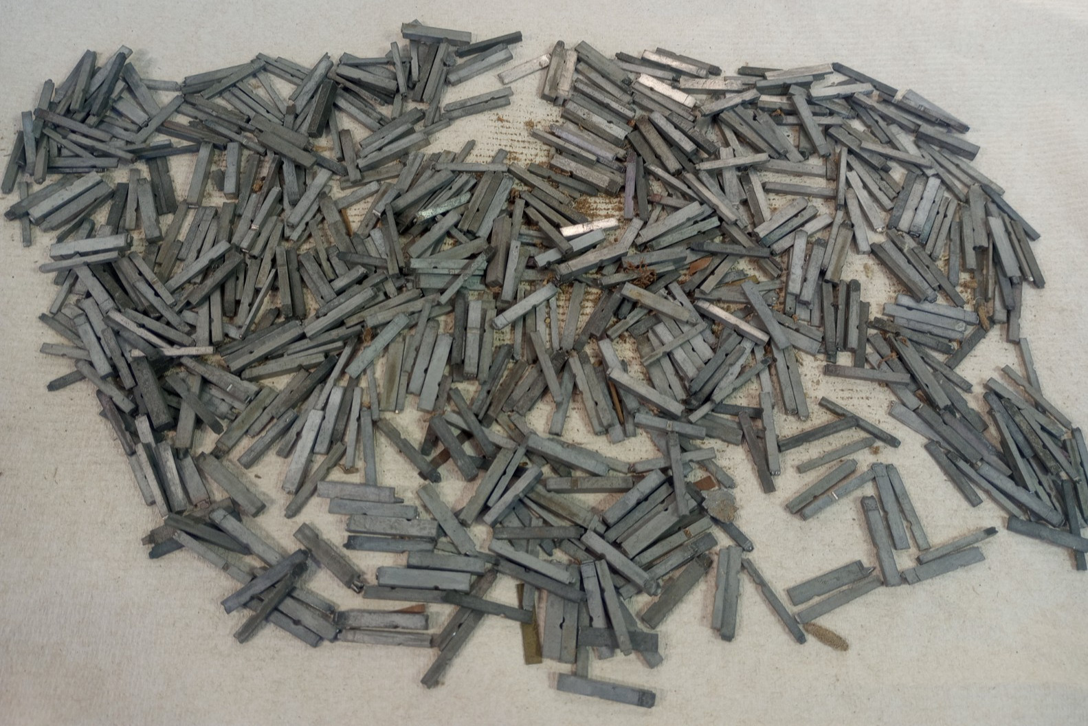 1000+ Pieces Mixed Lot Antique Letterpress Print Type Letter/Number Set Typeset