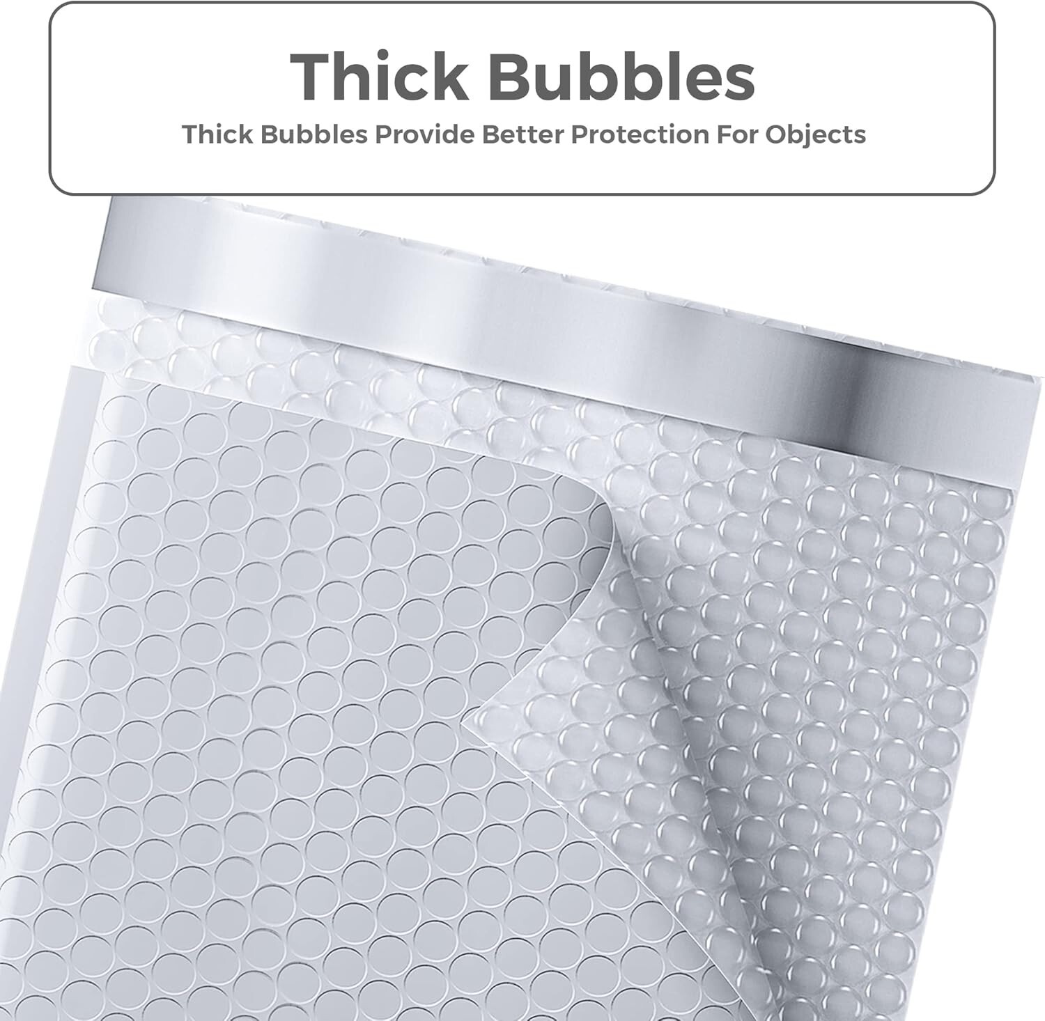 Bubble Mailers10.5×16 250pack Large Padded Envelopes 10.5×15 Mailing Bags White