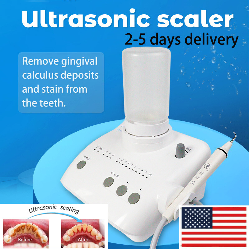 Ultrasonic Piezo Scaler Handpiece 5 Tips for Original Woodpecker UDS-E EMS HW-5L
