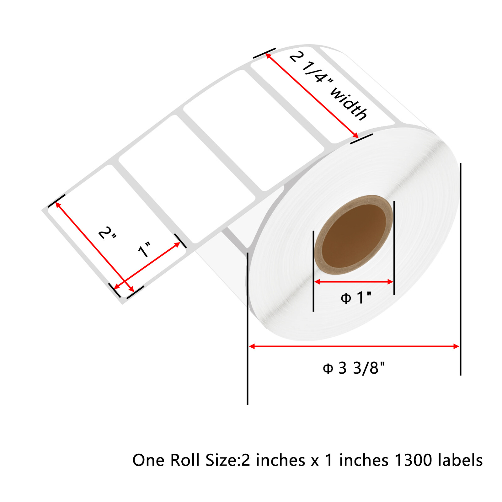 Direct Thermal Shipping Paper Labels For Zebra&Rollo Printers ZB GX420D 420T