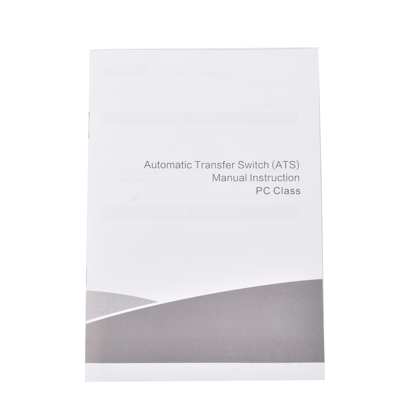 Brand New Industrial Automatic Transfer Switch 4P 630A 110V or 220V Black White