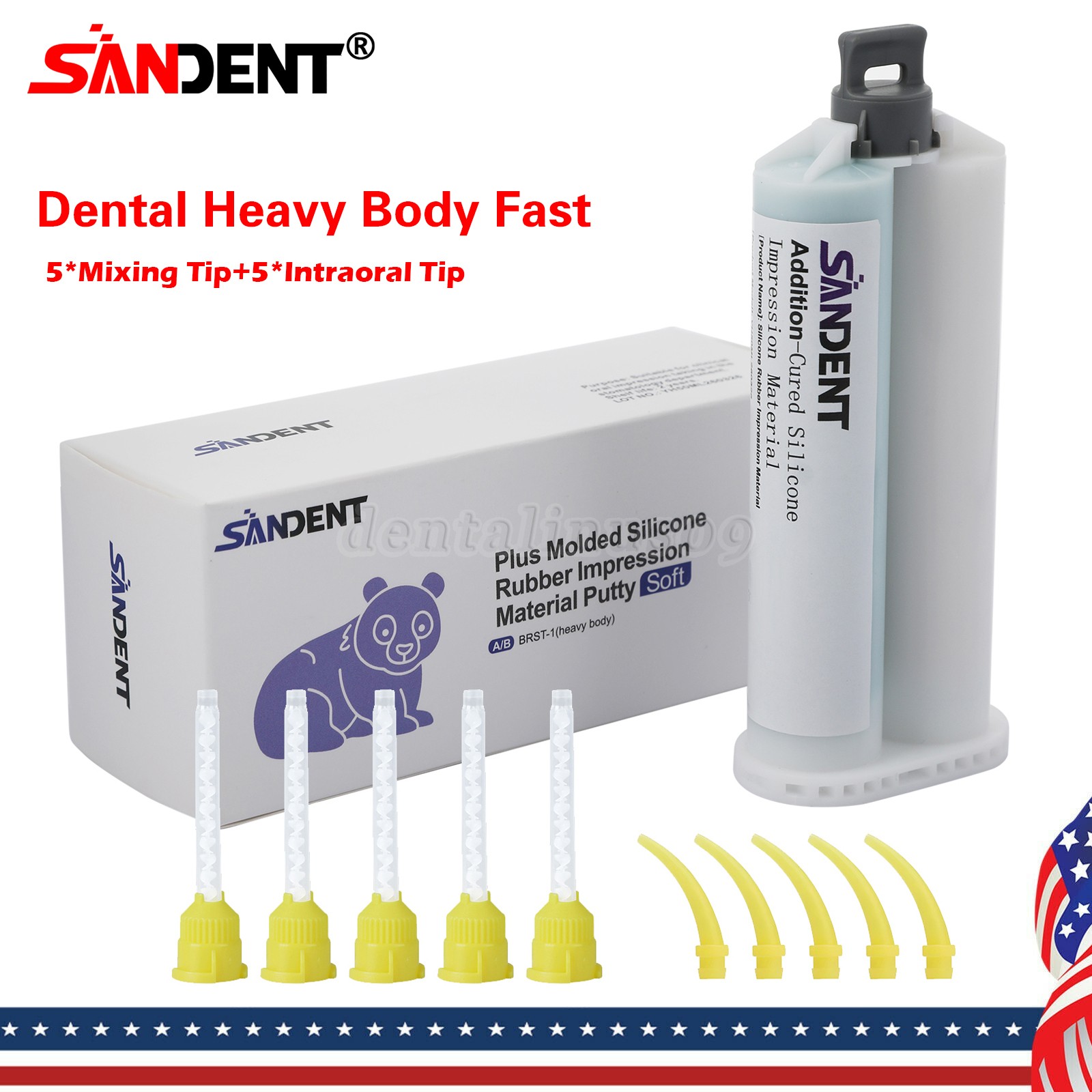 5*Dental Low slow Speed Contra Angle handpiece Latch 1:1 attach Fit NSK SEASKY