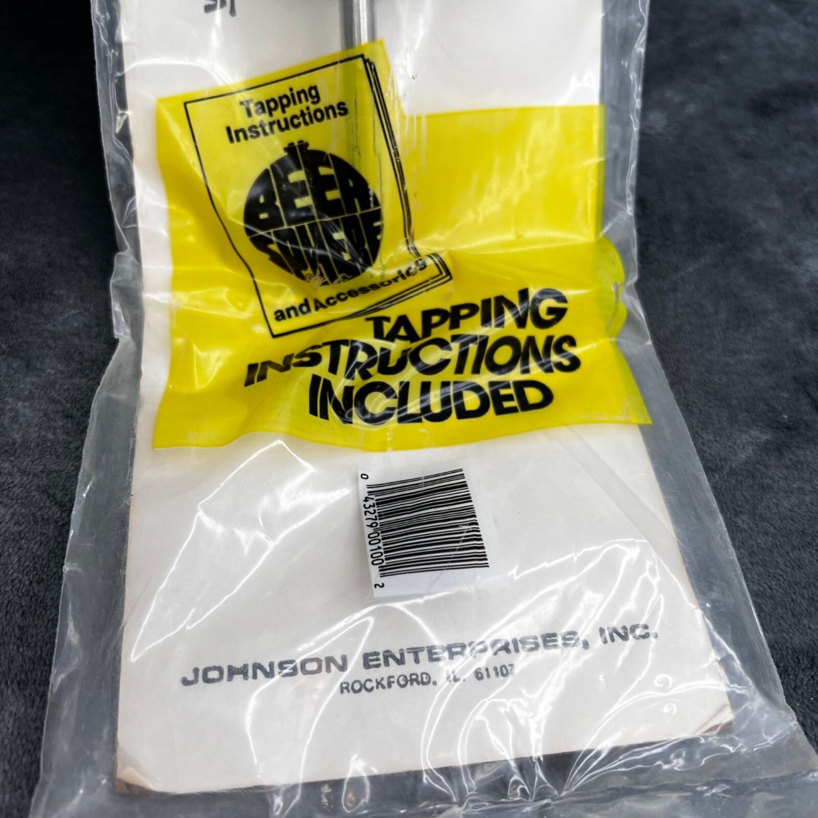 Beer Sphere Pump Keg Tap 1/6 Barrel Johnson Enterprises New Distressed Package