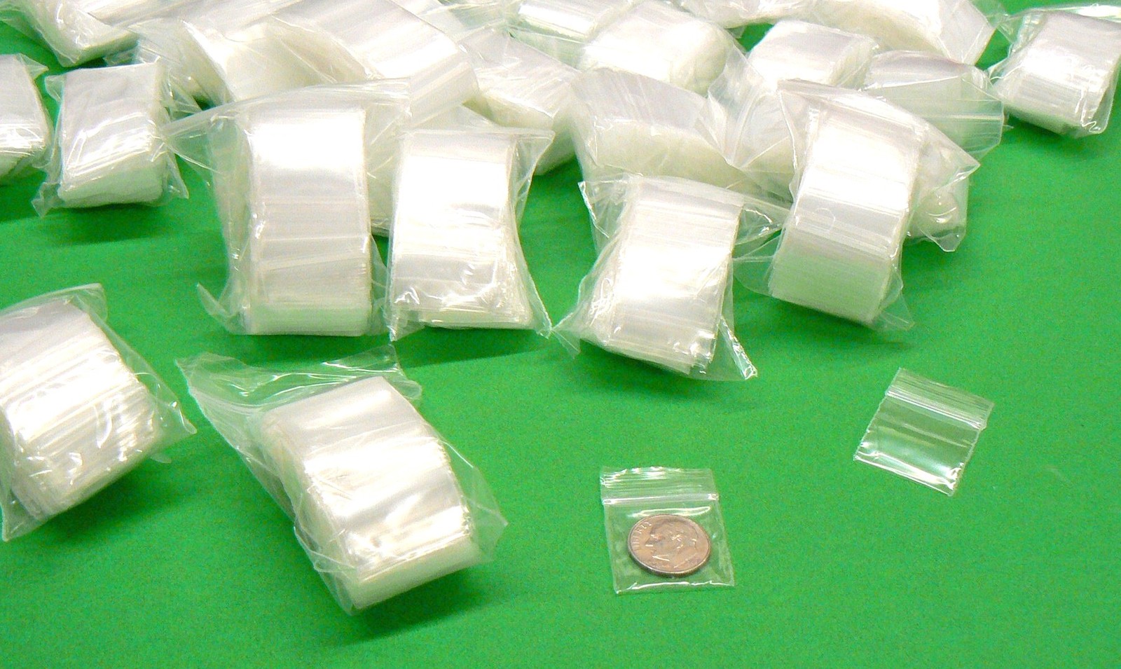 3000 Zip Seal 1×1 Bags Reclosable 2mil Slide Lock Small Mini Baggies 1x 1″