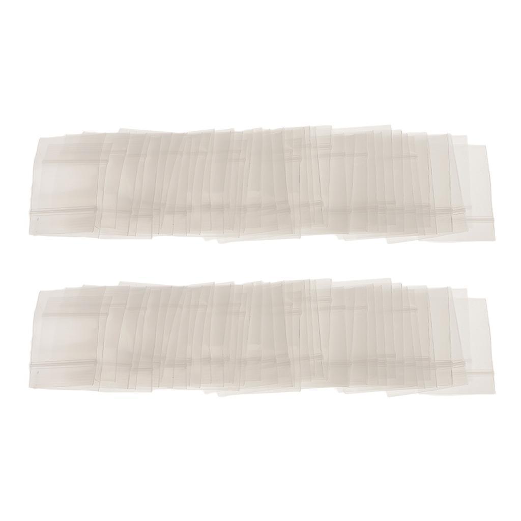 100pcs 1.4″x 1.8″ 4mil Clear Bag Baggies Reclosable