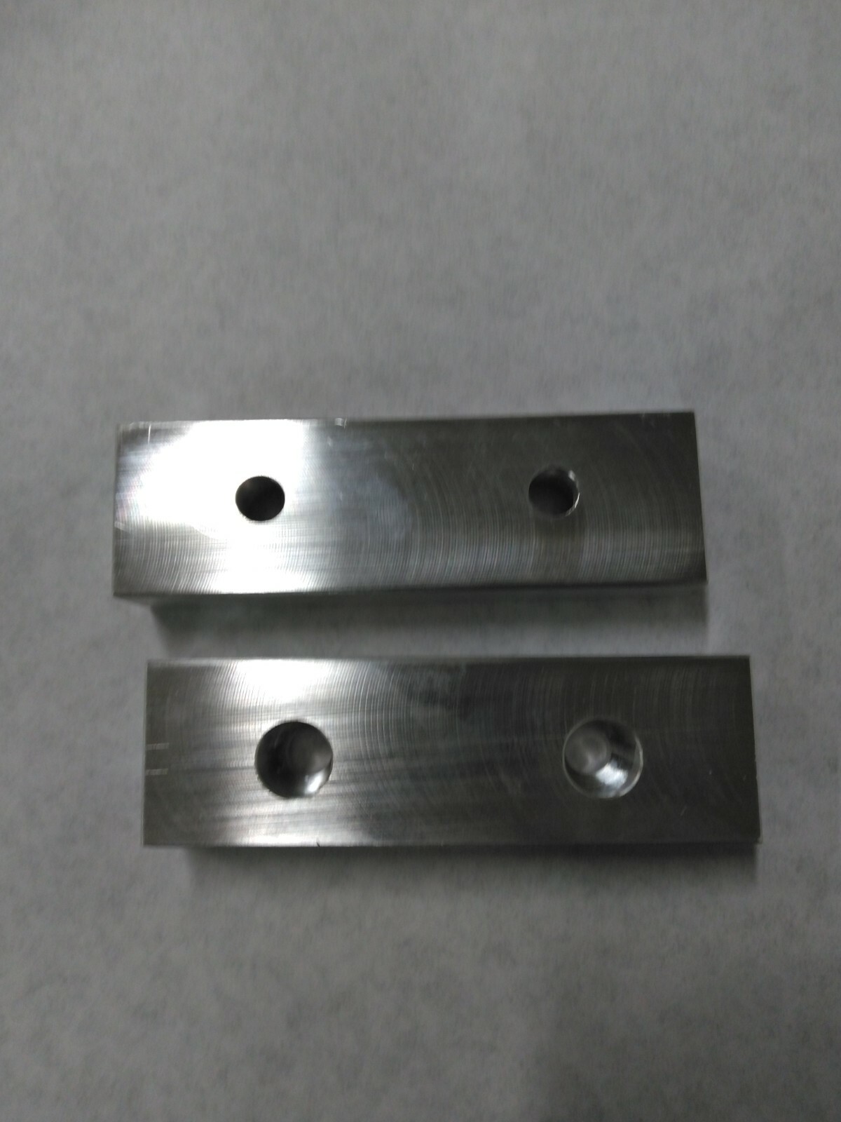 2 PACK 5 x 1.5 x 1″ Alum Soft Jaws for 4″ Kurt Vise 5X1.5X1 (4 JAWS)
