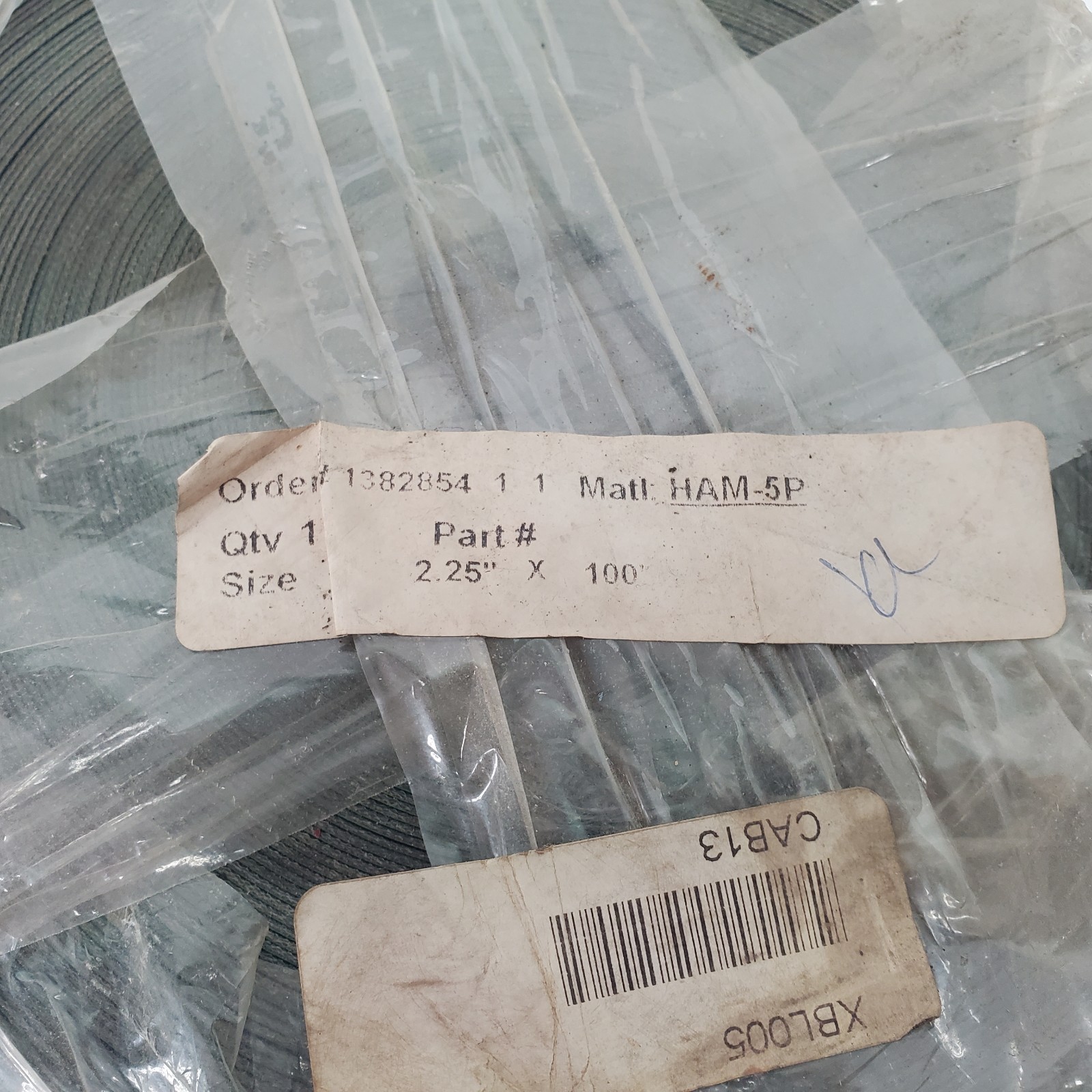 Habasit HAM-5P-2.25-100 Belt HAM-5P 2.25″ X 100″