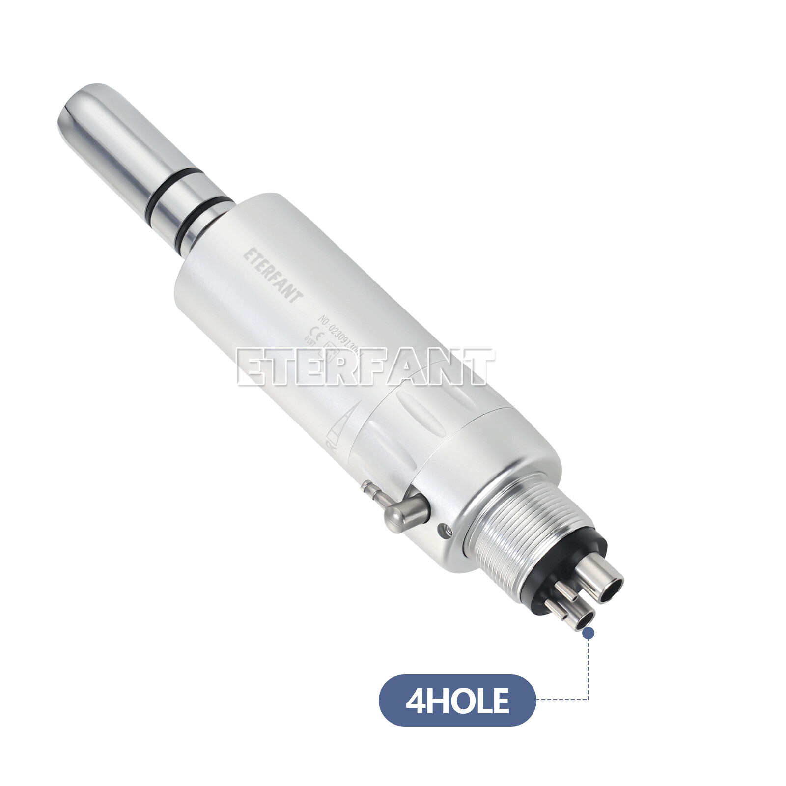 ETERANT Dental 1:1 Slow Low Speed Straight Handpiece/Air Motor Micromotor 4Hole