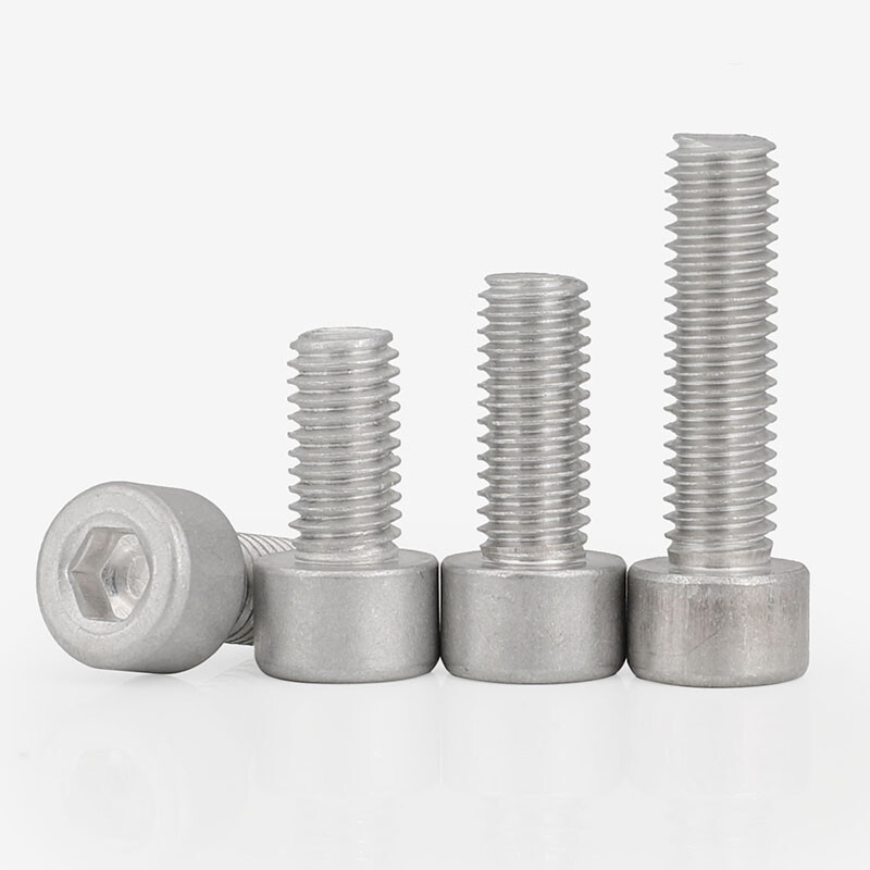 Aluminum Alloy 6063 Allen Bolts Hex Socket Cap Head Screws M2 M3 M4 M5 M6 M8 M10