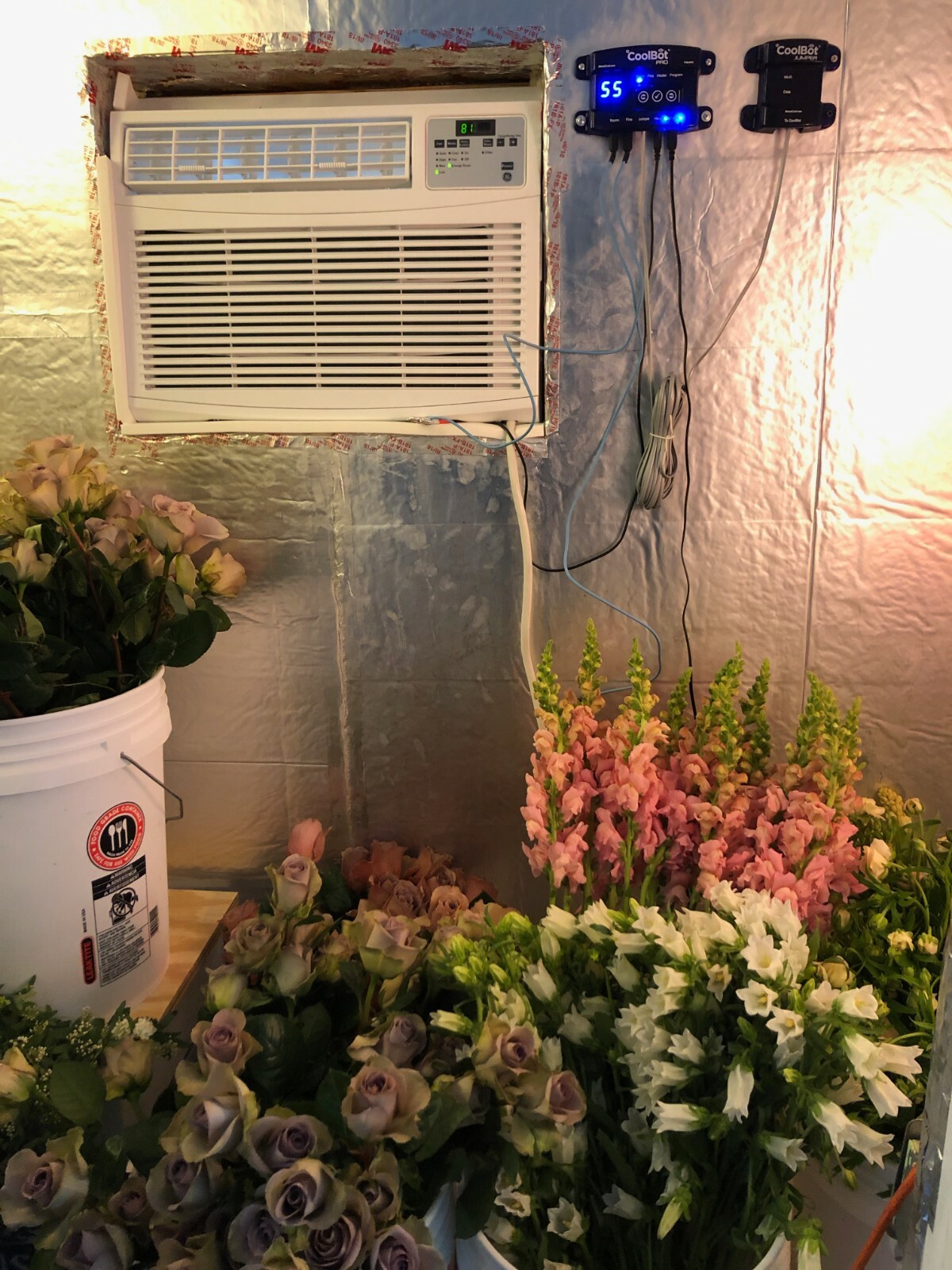 CoolBot: Run a Walk-In Cooler down to 35°F with a window air conditioner