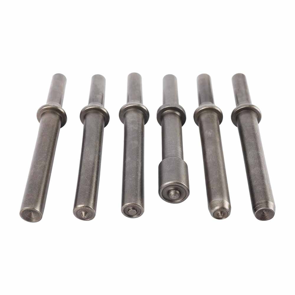 7 Pcs Heavy Duty Smoothing Pneumatic Air Rivet Hammer Tools Steel Air Hammer