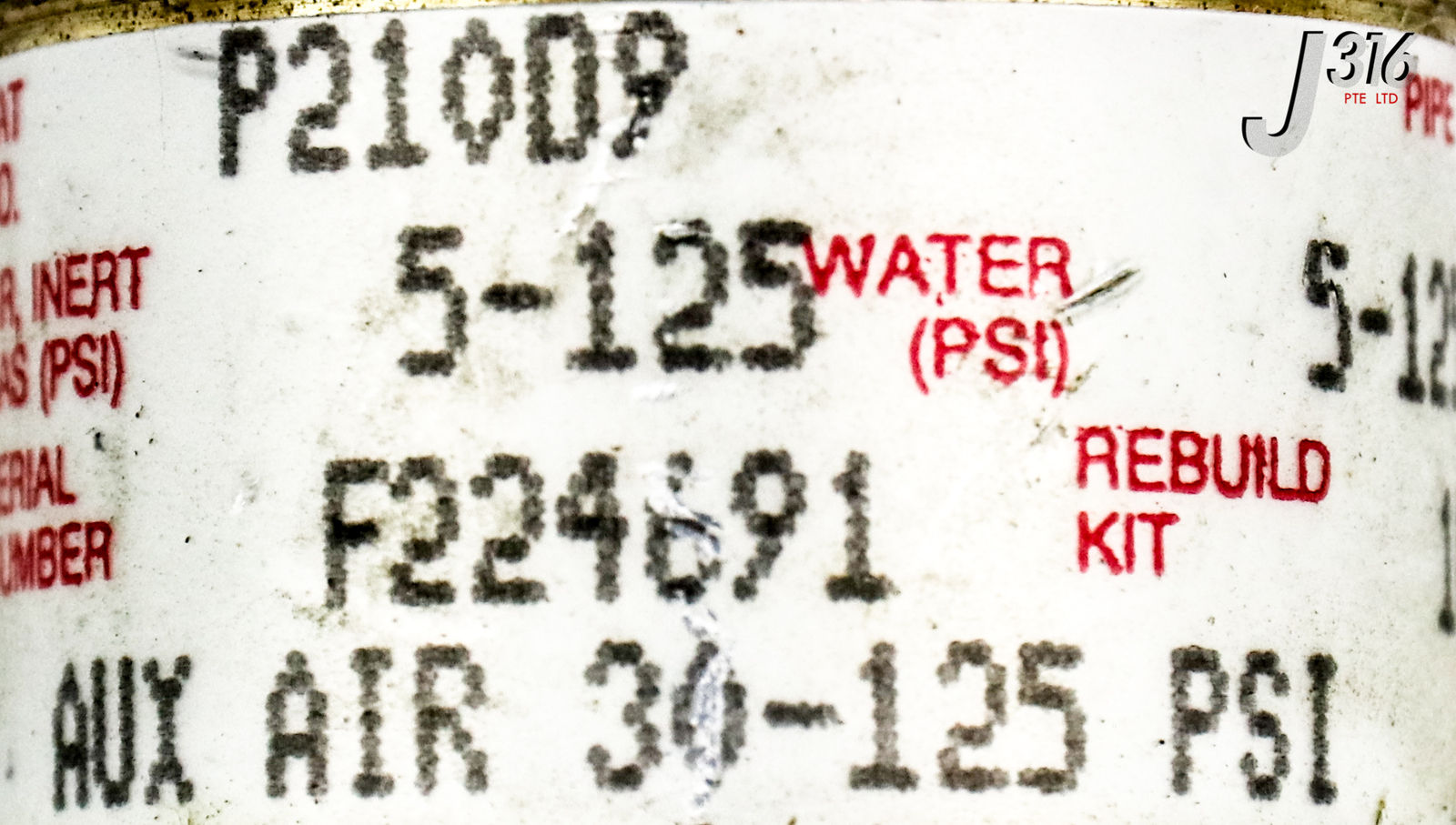 20108 ASCO VALVE AIR OPERATED 3/4IN 5-125PSI AIR/WATER/OIL P210D9