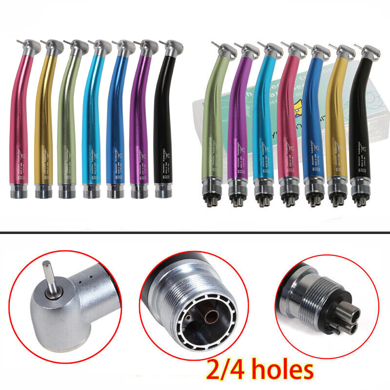 NSK PANA MAX Style Dental High Speed Handpiece Turbine 2/4Holes 7-Colors Rotor