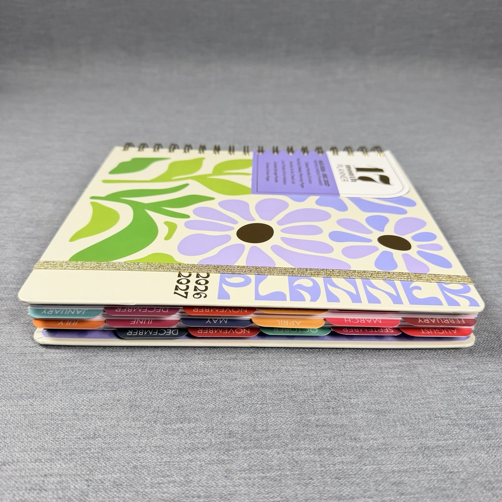 Creative Expert 17 Month Planner AUG 2026 – DEC 2027 Monthly/Weekly Planner