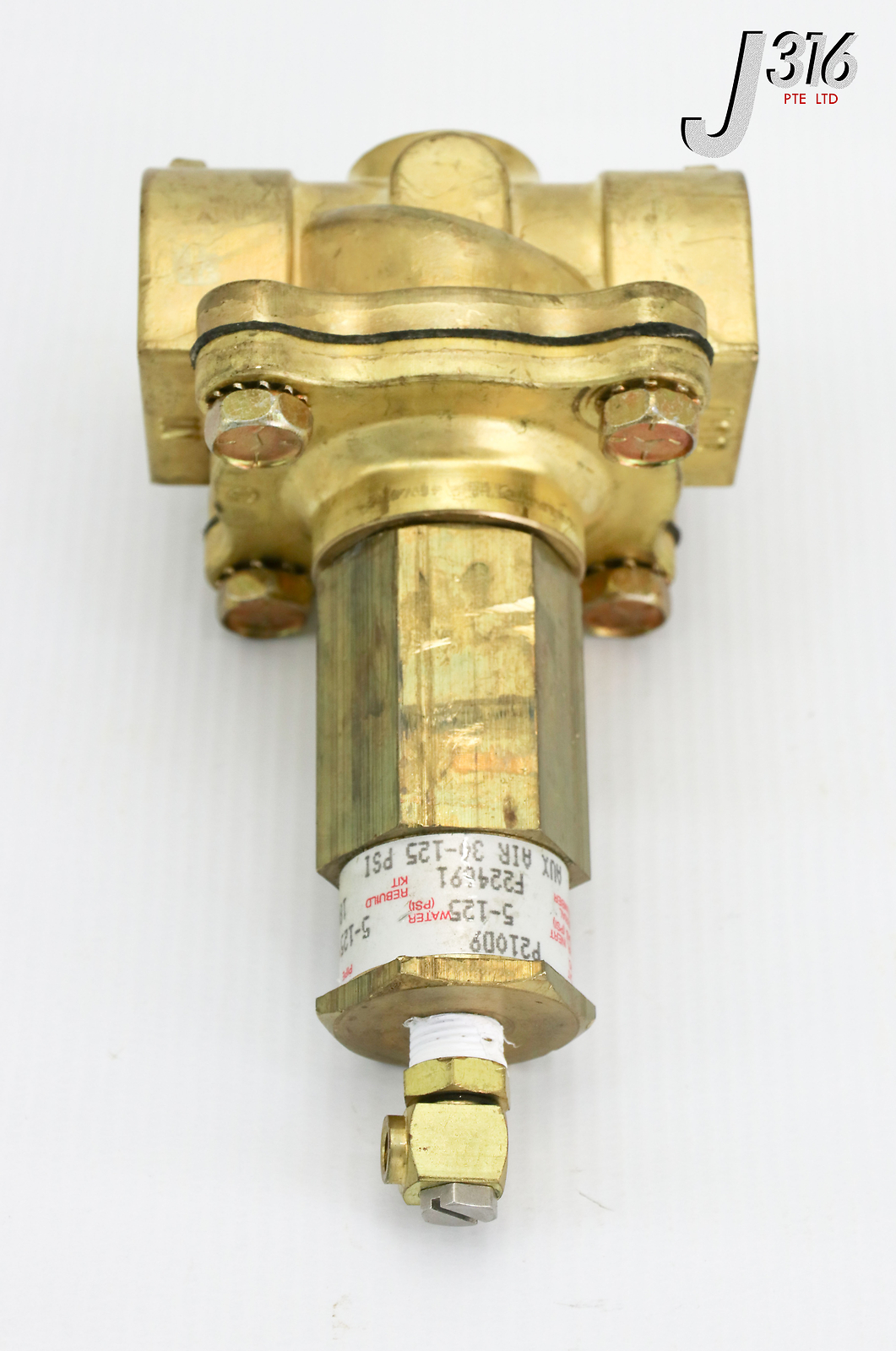 20108 ASCO VALVE AIR OPERATED 3/4IN 5-125PSI AIR/WATER/OIL P210D9