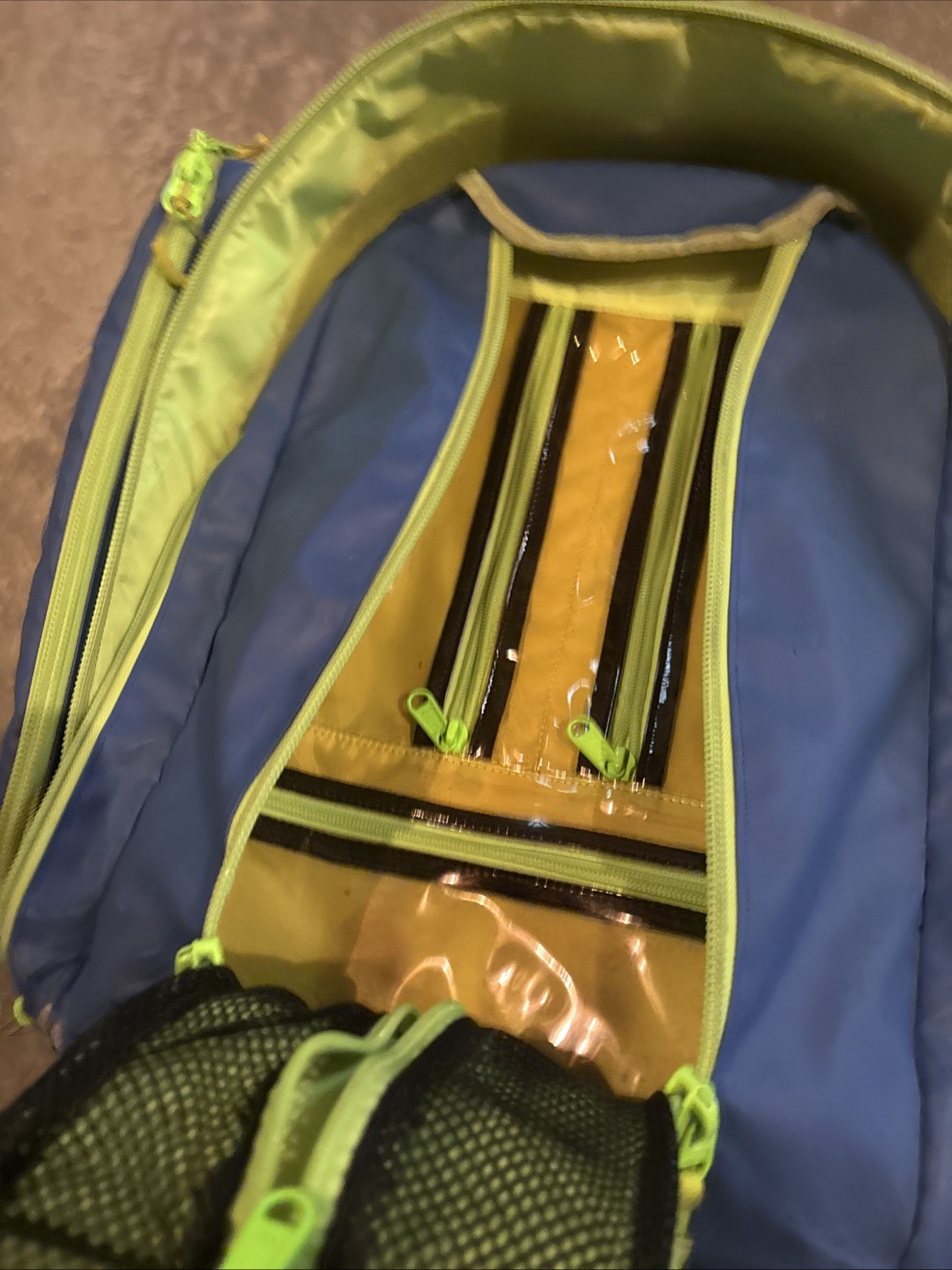 STAT PACKS G3 LOAD N’ GO – Blue And Neon Green Reflective EMS Bag