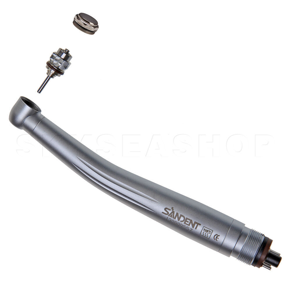 10 SANDENT NSK Style Dental High Speed Handpiece Push Button Standard Head 4H ST