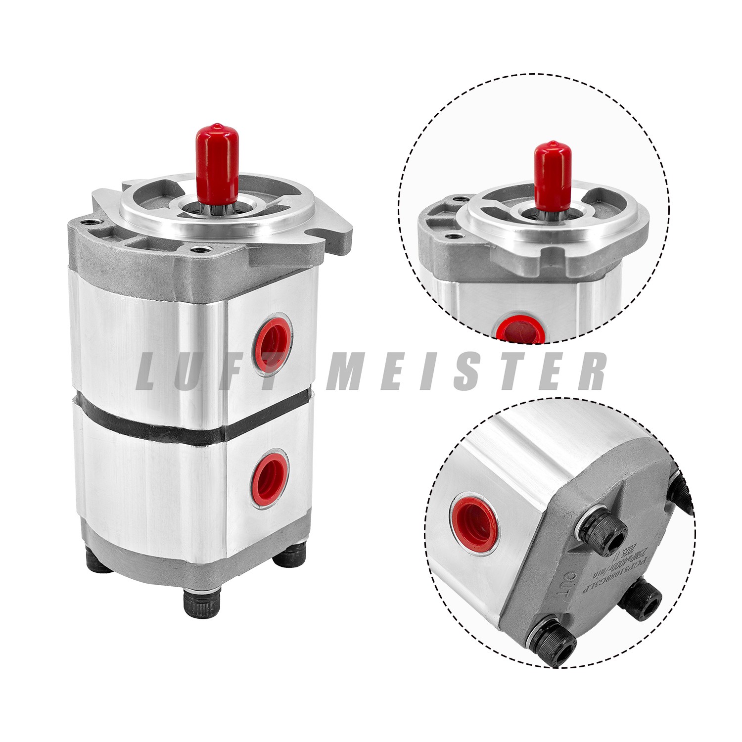 PGP51088G3LP Two-Section Hydraulic Gear Pump For AGT Skid Steer Loader KTT23 New