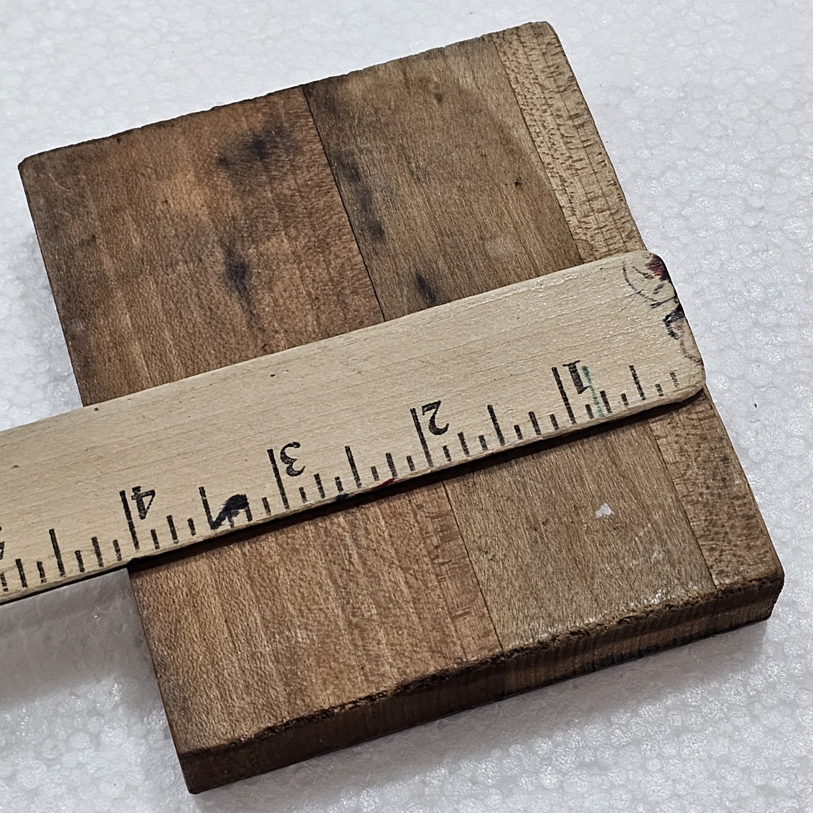 Vintage Letter Press Block Stamp Ink Print Type Advertising Wood Copper LAWN Bag
