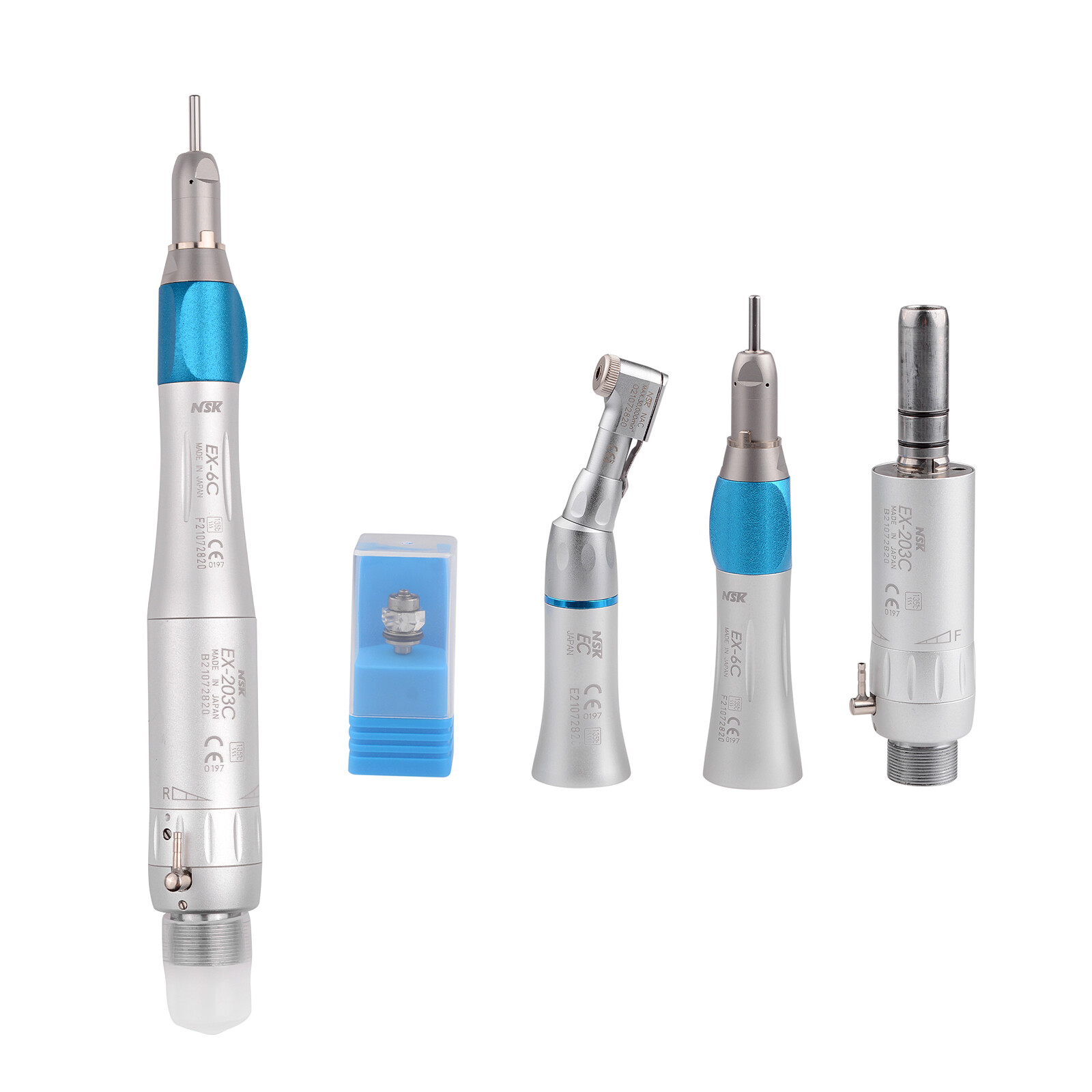 Dental PANA-Max LED High Speed Handpiece+Air Scaler+EX203C Low Speed 2H