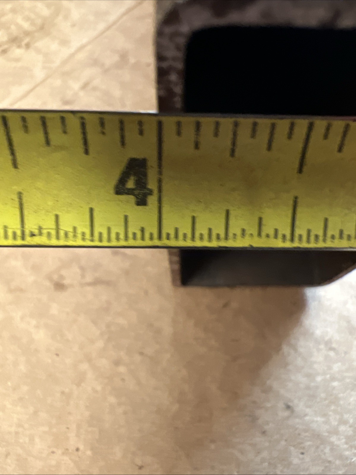 1-1/2in x 3in x 14 Gauge Wall Steel Rectangle Tube 16 in Piece