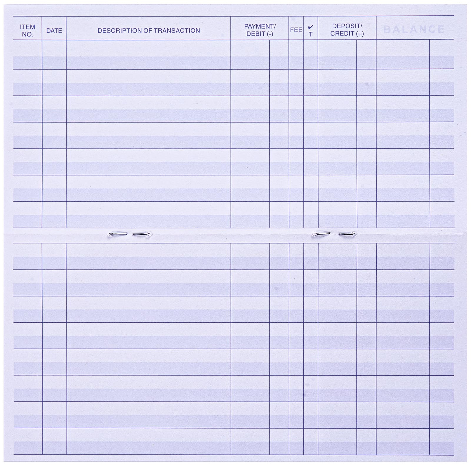 24 PCS Check Registers for Personal Checkbook, Easy to Read Checkbook