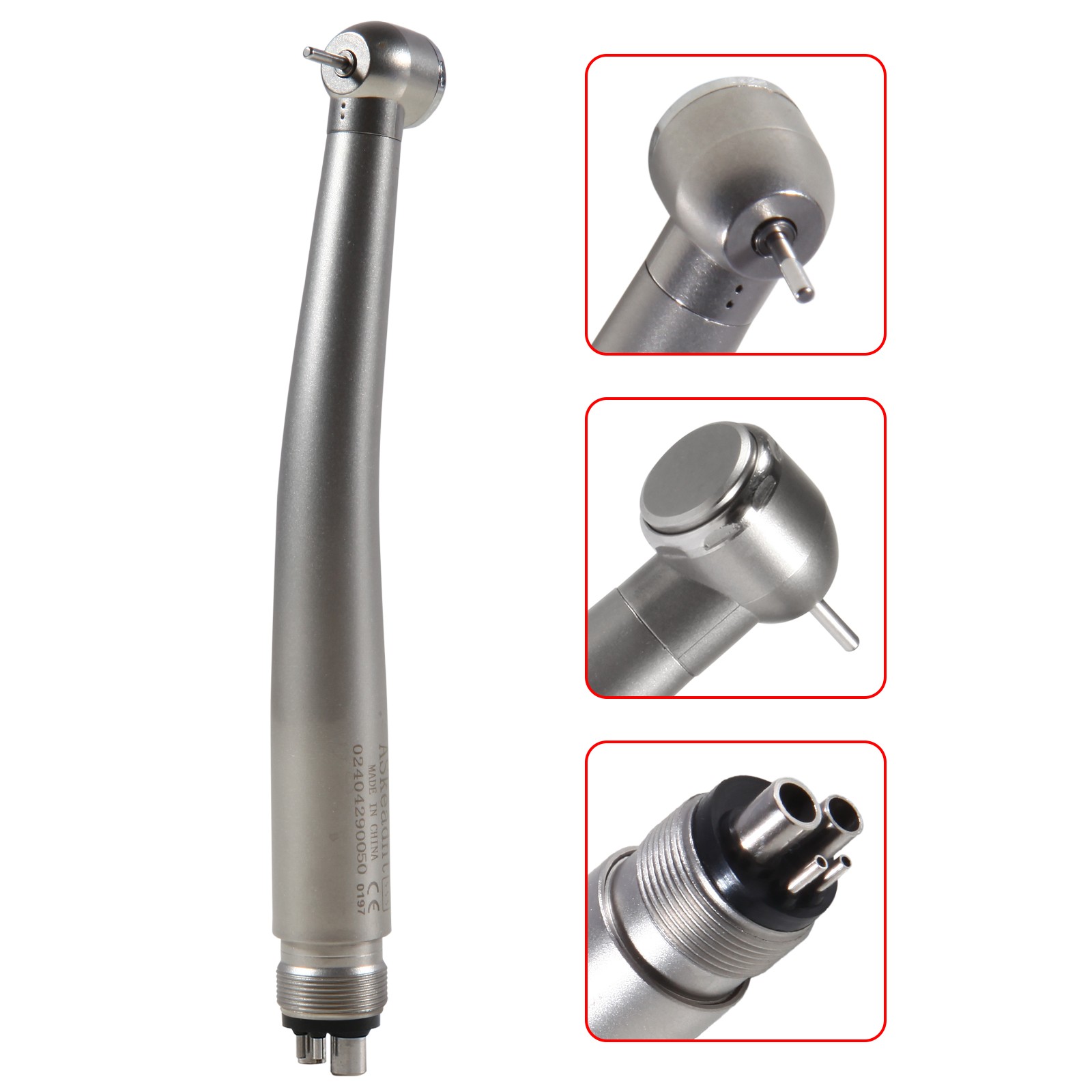 10pcs NSK PANA MAX Style Dental High Speed Handpiece Push Button 4 Holes Midwest