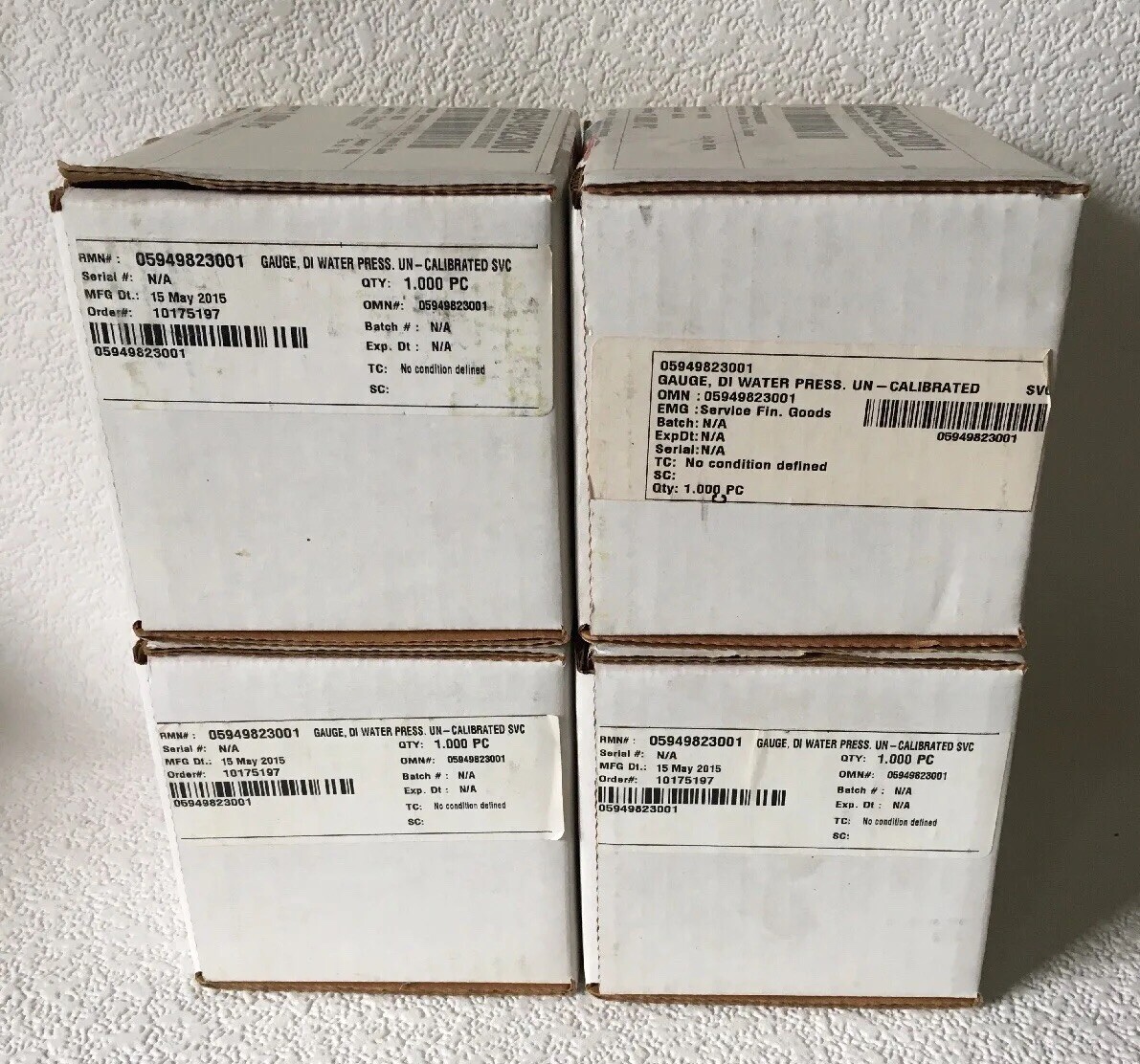 Cole Parmer 68935-18 Battery-Powered Digital Gauge 0-100.0 PSIG 1/2” MADE IN USA
